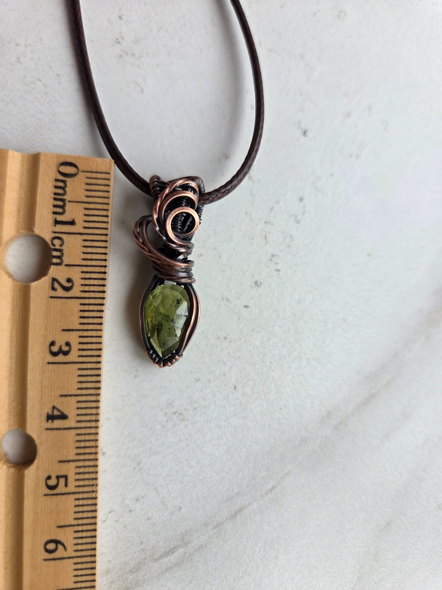 Peridot Necklace 💚