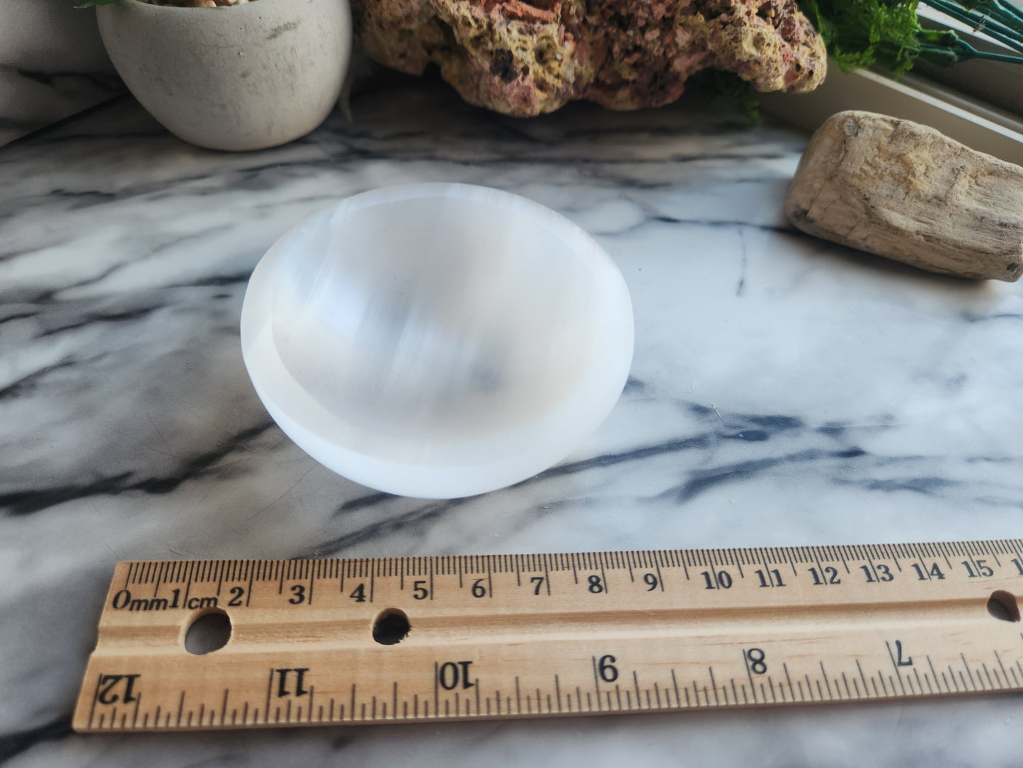 Selenite Bowl Carving