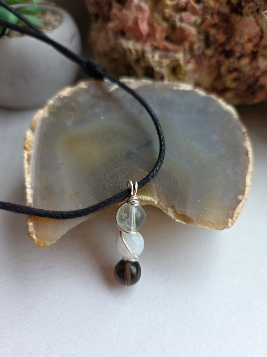 Calm & Relaxation 3 Beaded Necklace 🧘‍♀️