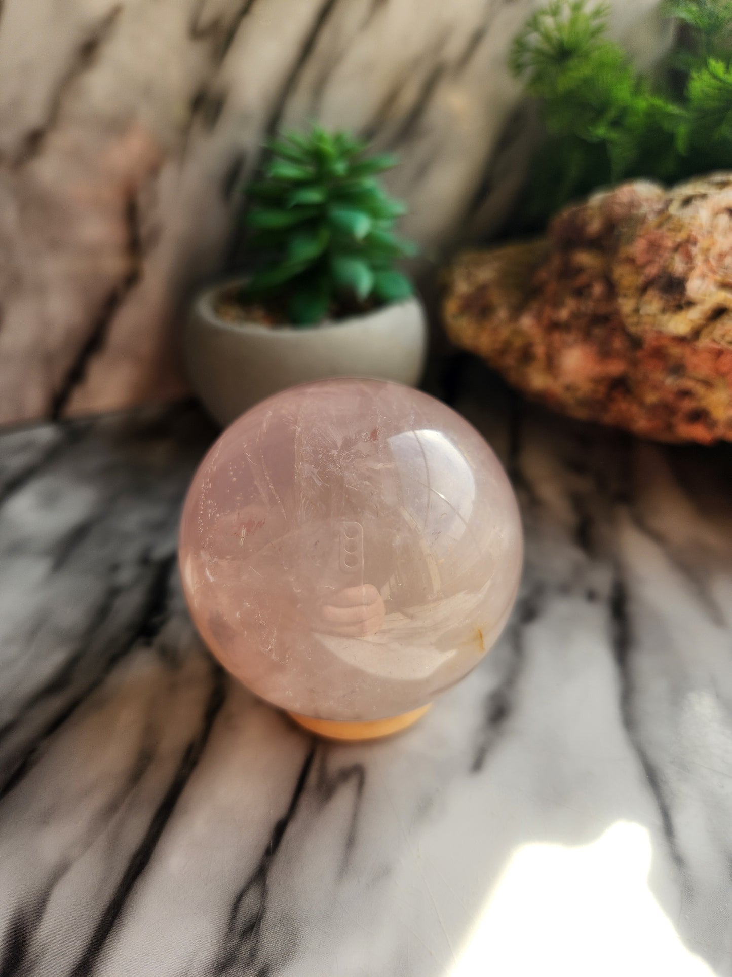 Rose Quartz Sphere