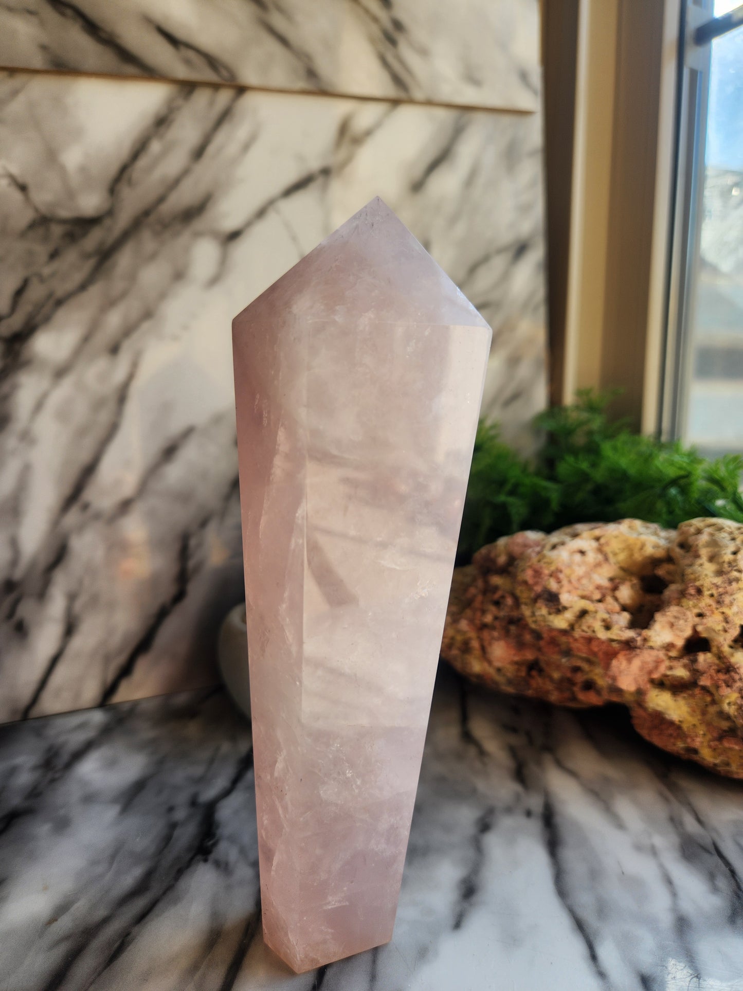 Rose Quartz Wand