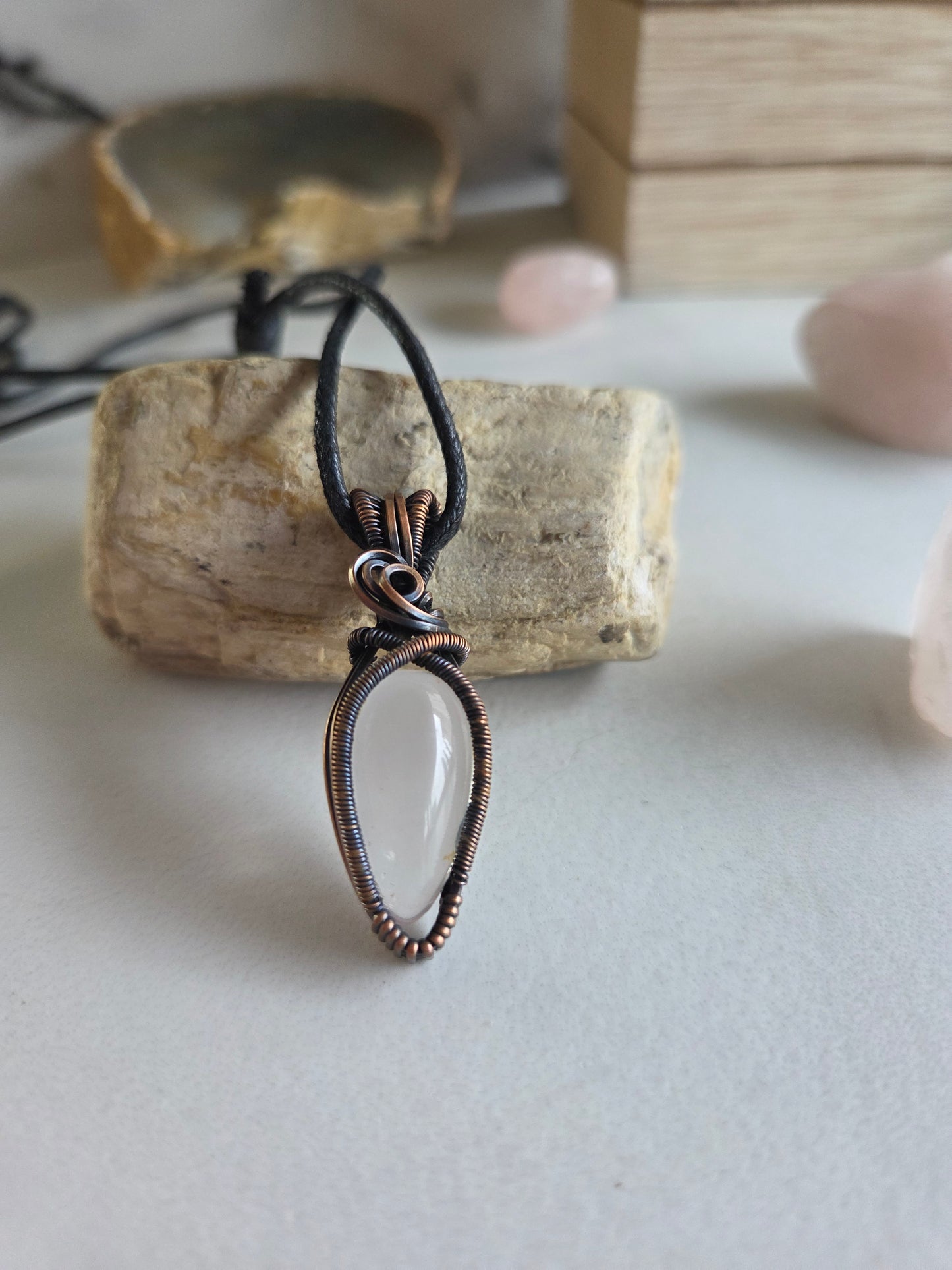 Rose Quartz Necklace 🌹