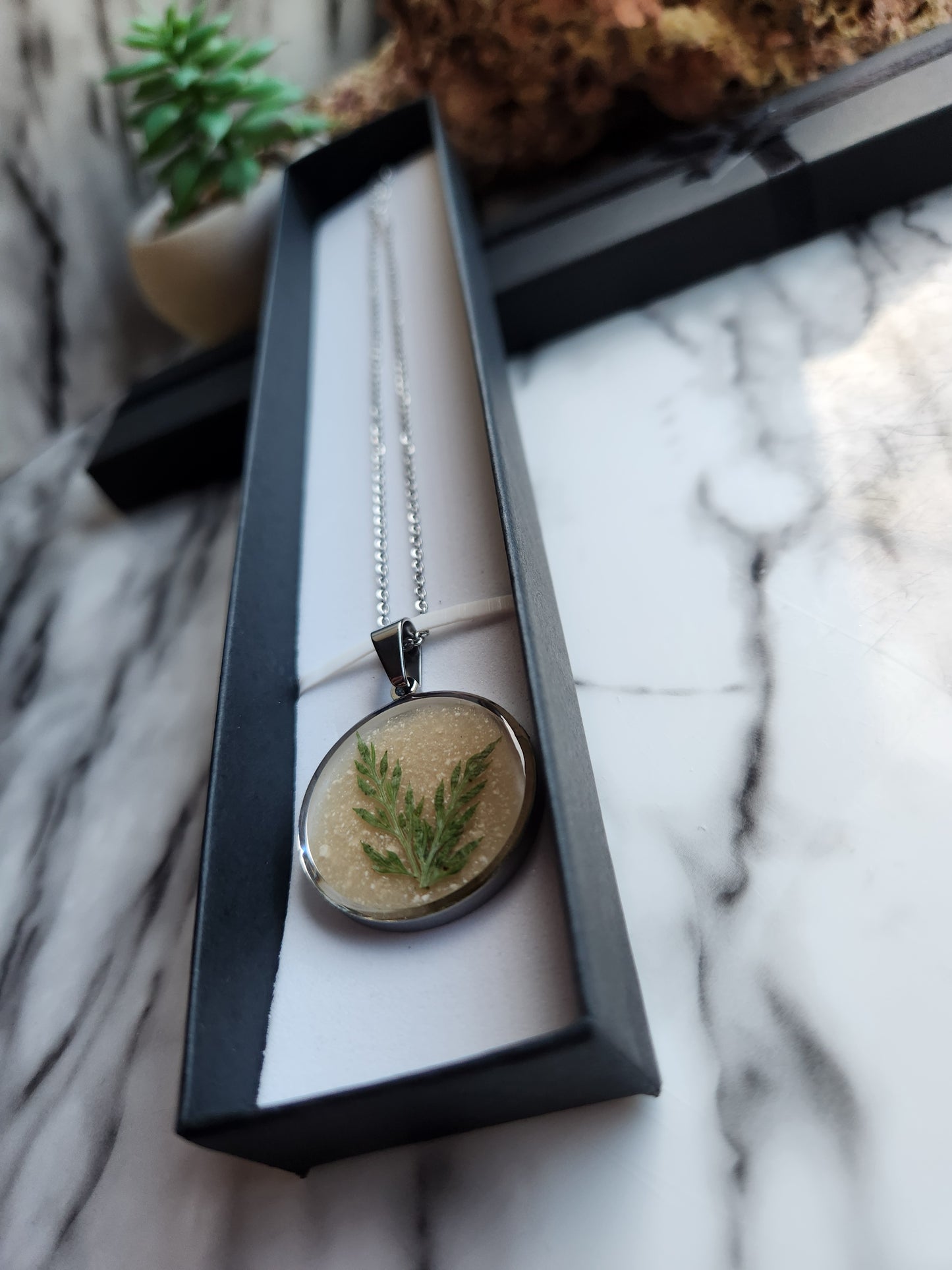 Memorial Necklace With Human/Pet Ashes ✨️