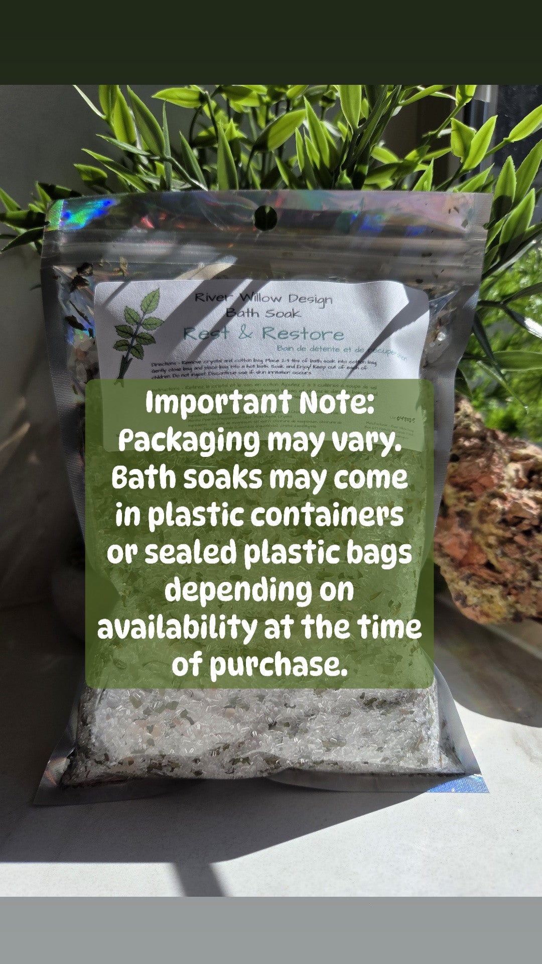 Crystal and Herbal Infused Bath Soaks 🛀