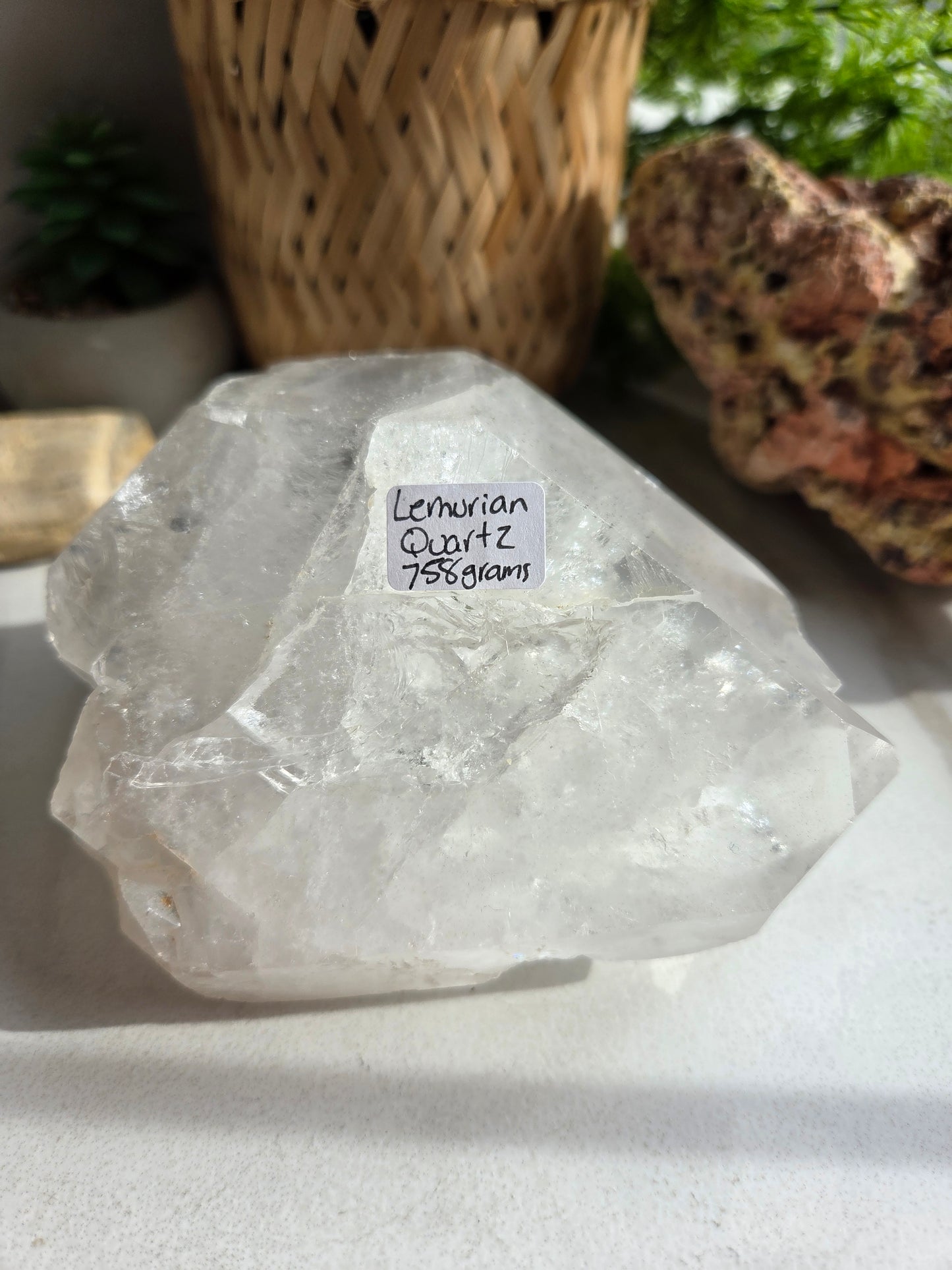 Raw Lemurian Quartz 🤍