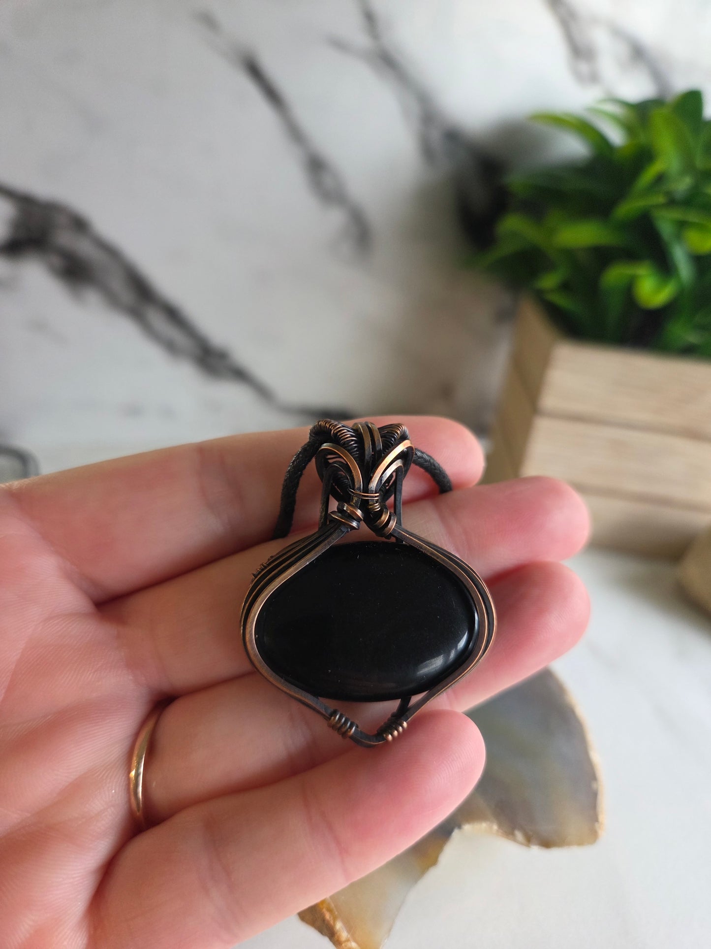 Black Onyx Necklace 🖤