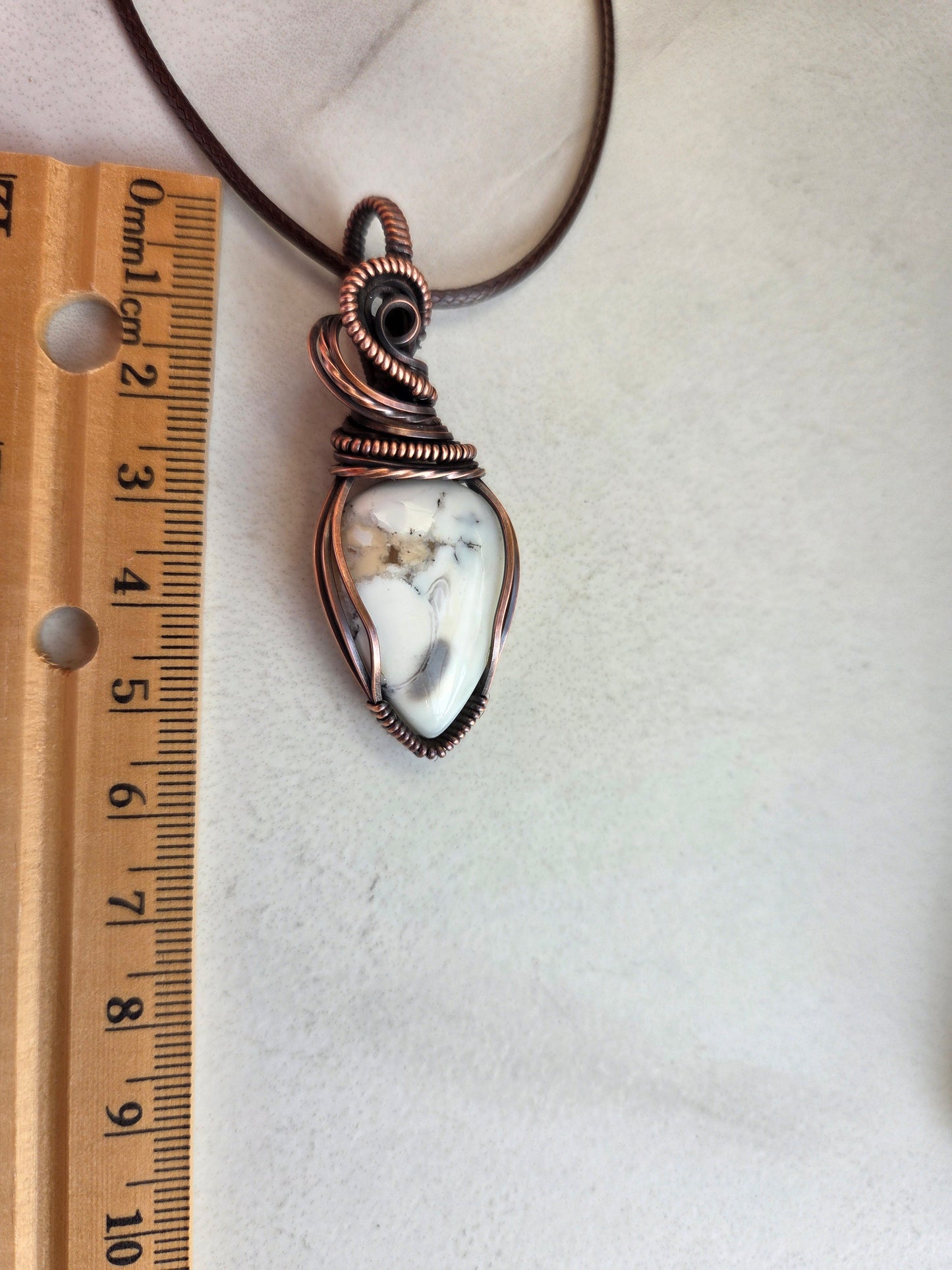 Dendritic Opal Necklace 🤍