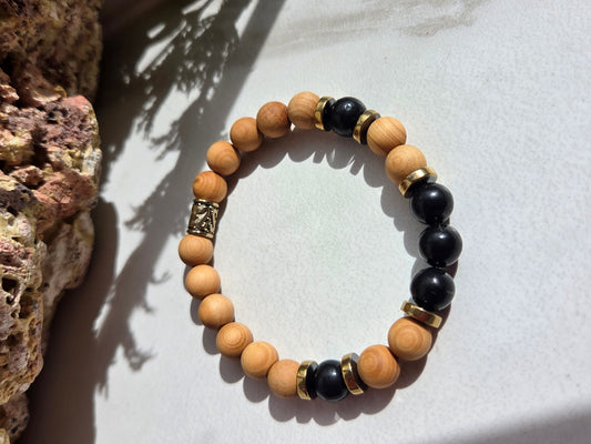 Shungite & Hematite Bracelet ⚫️