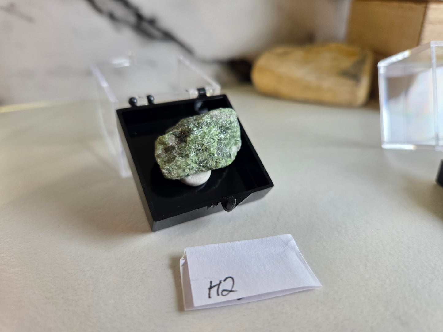 Natural Diopside Crystal Specimens 🌿