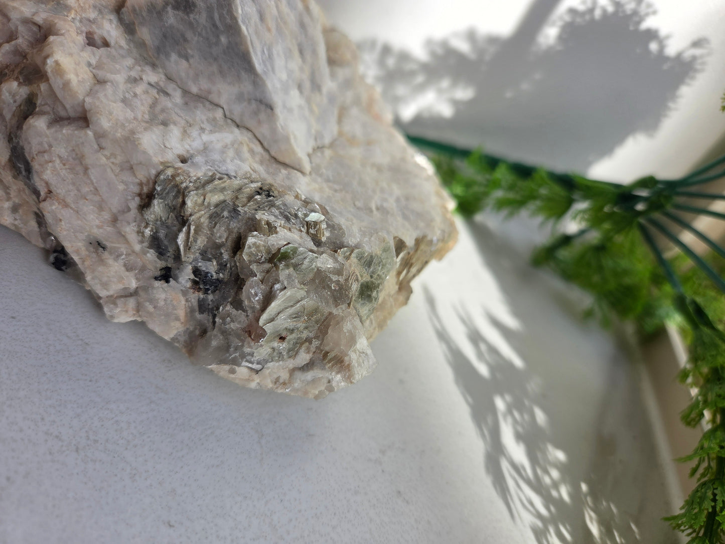 Raw Lepidolite with Clevelandite Feldspar Specimen 😍