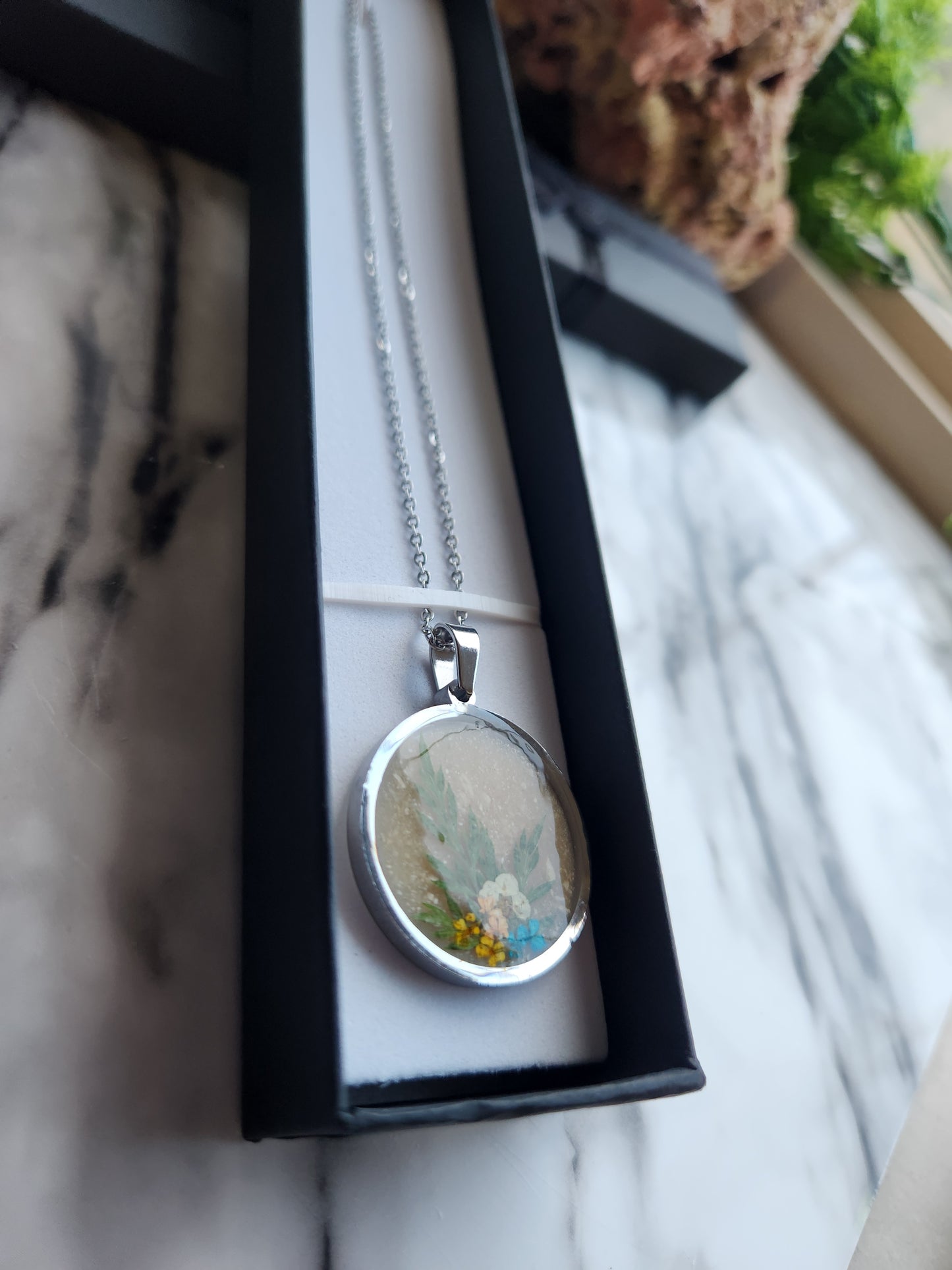 Memorial Necklace With Human/Pet Ashes ✨️