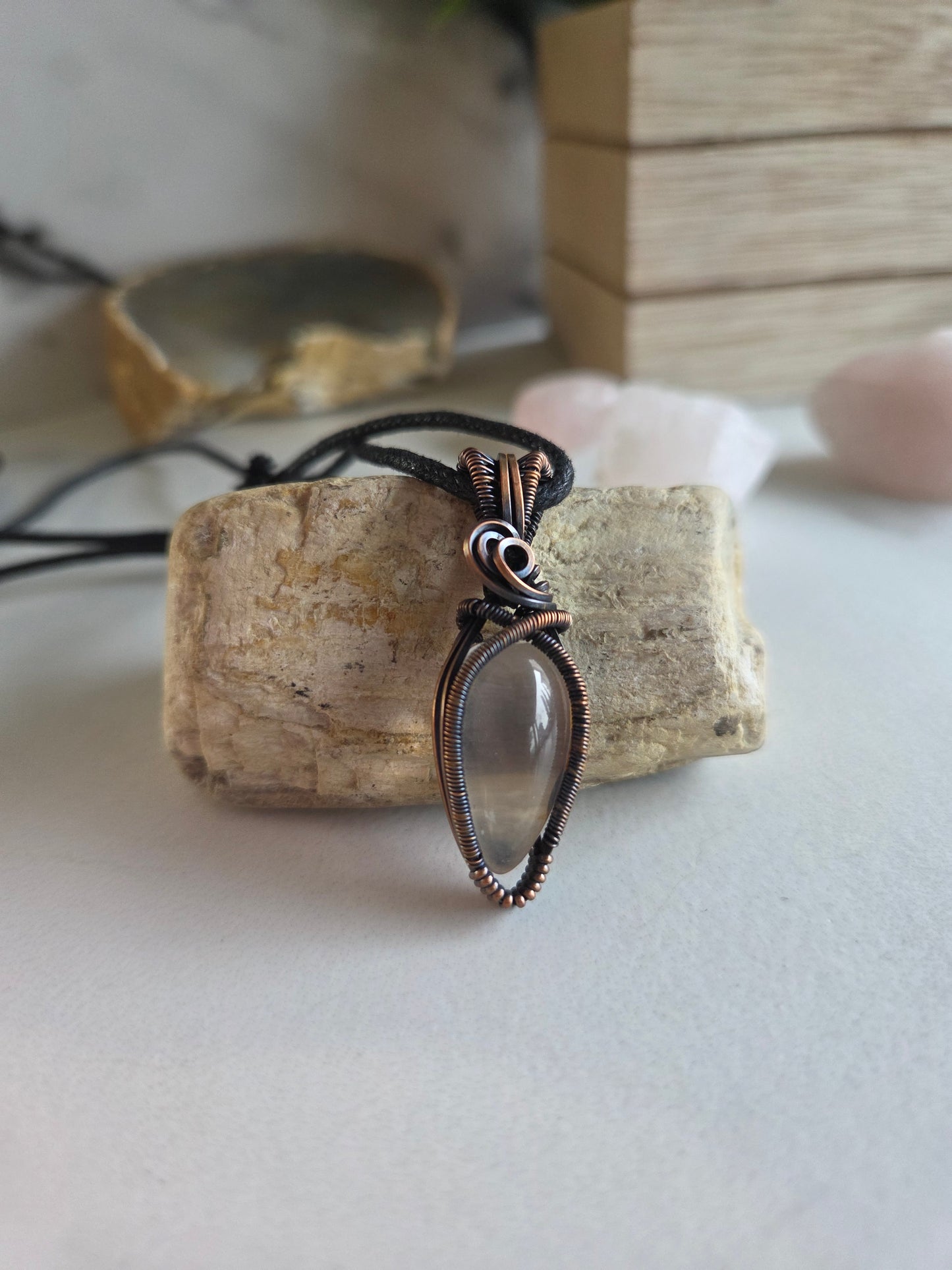 Rose Quartz Necklace 🌹