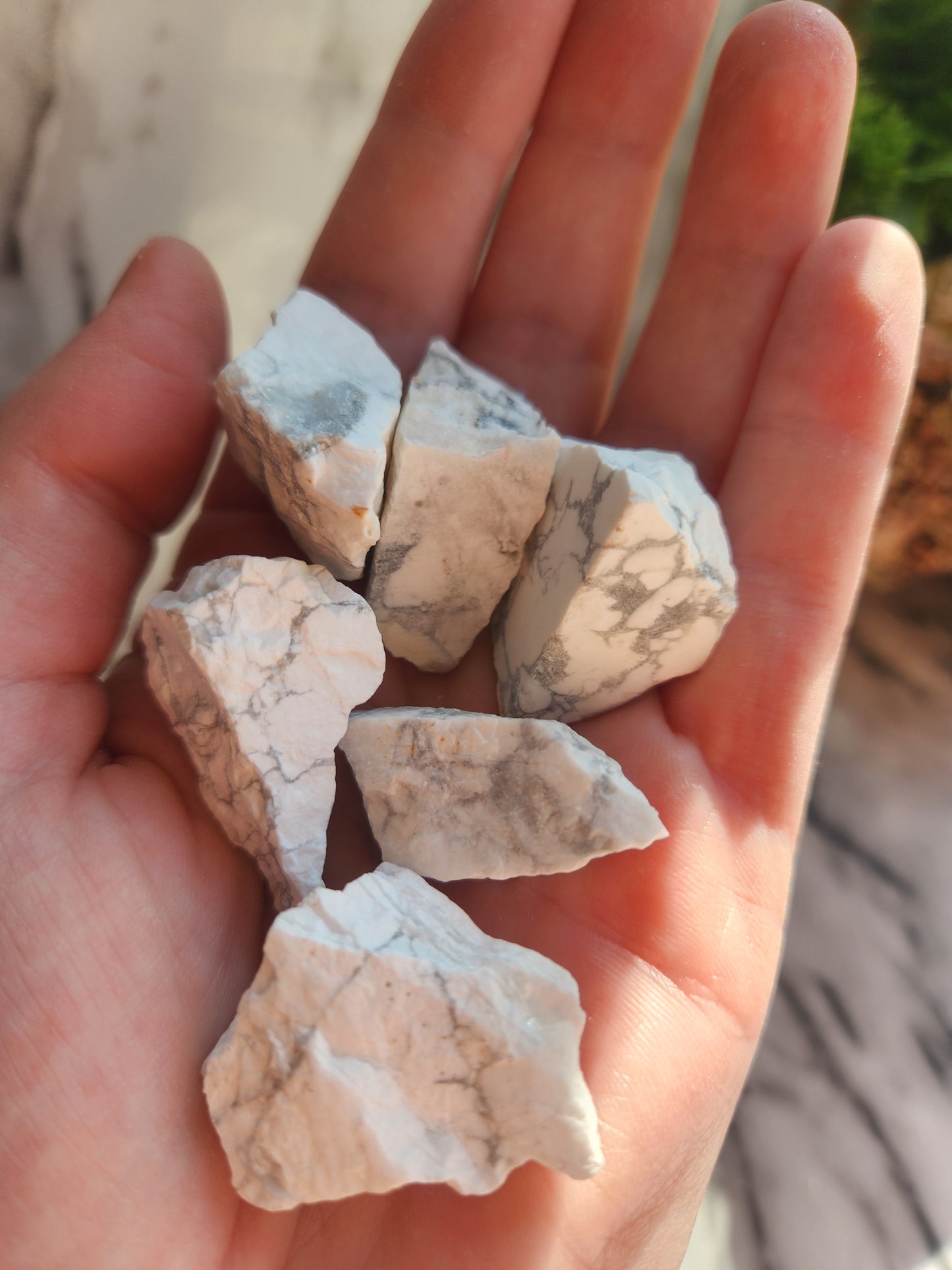 Raw Howlite