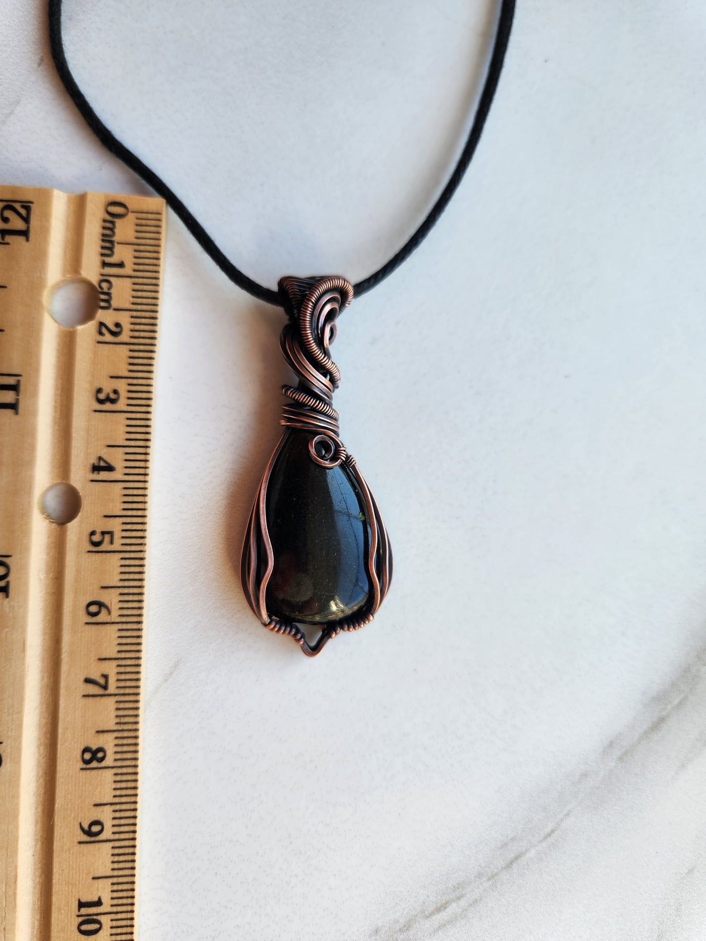 Golden Obsidian Necklace