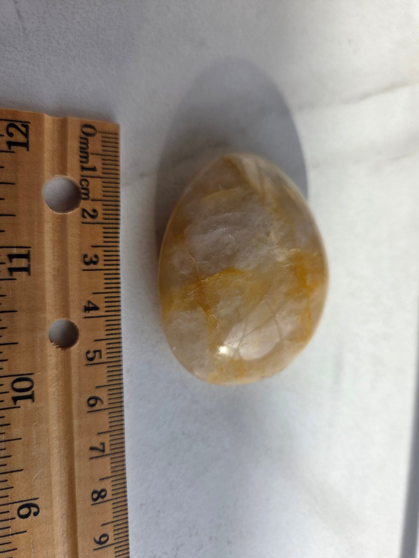 Golden Healer Palm Stone ✨️