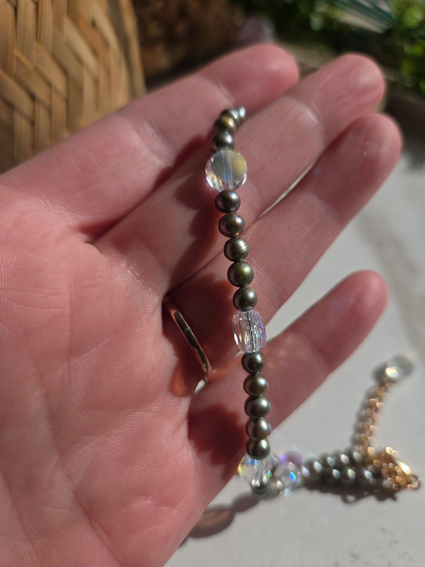 Fresh Water Pearl Necklace, Bracelet & Earring Set 🦪