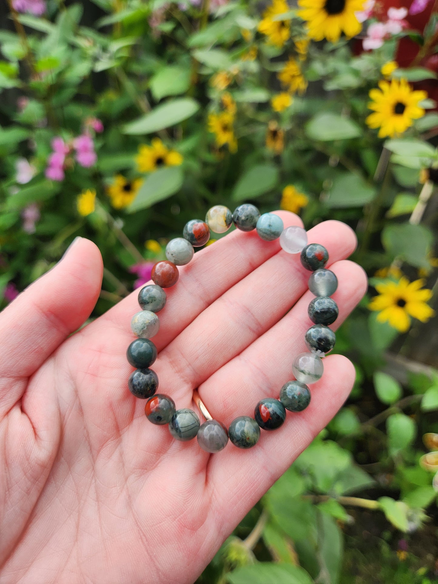 African Bloodstone Bracelet