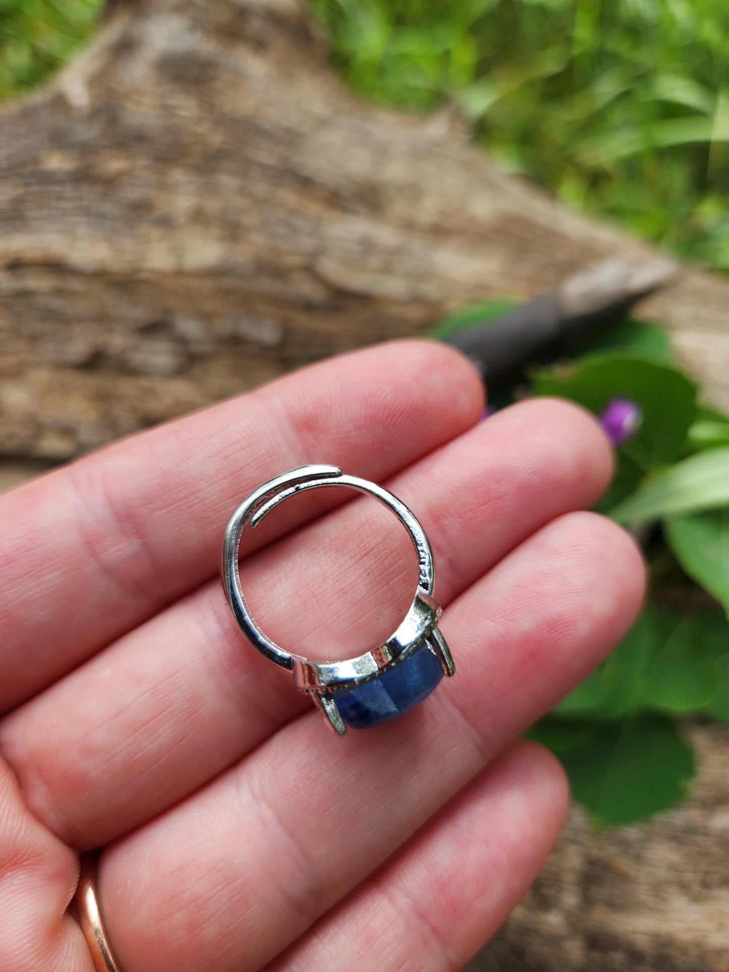 Blue Kyanite Ring