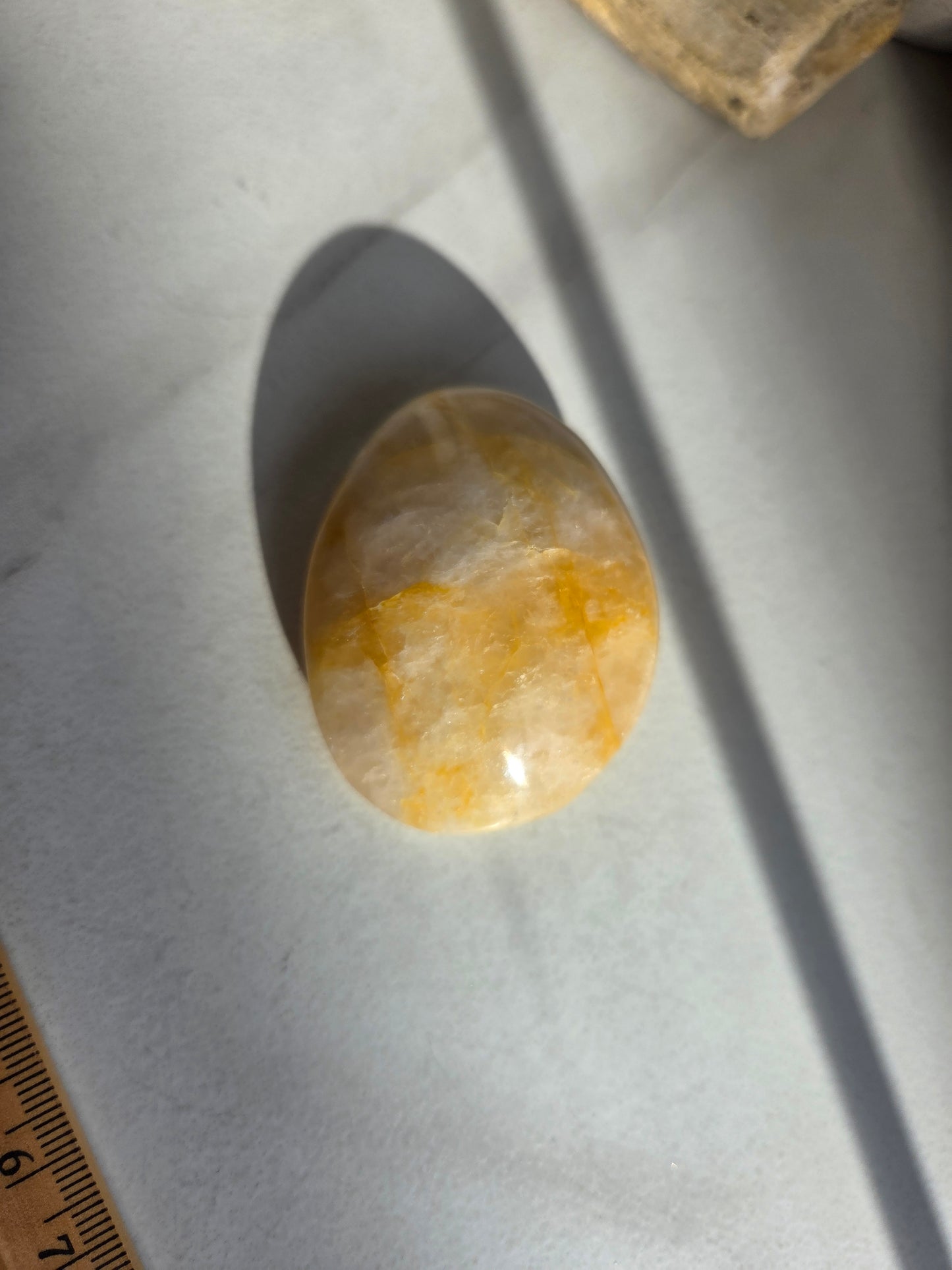 Golden Healer Palm Stone ✨️
