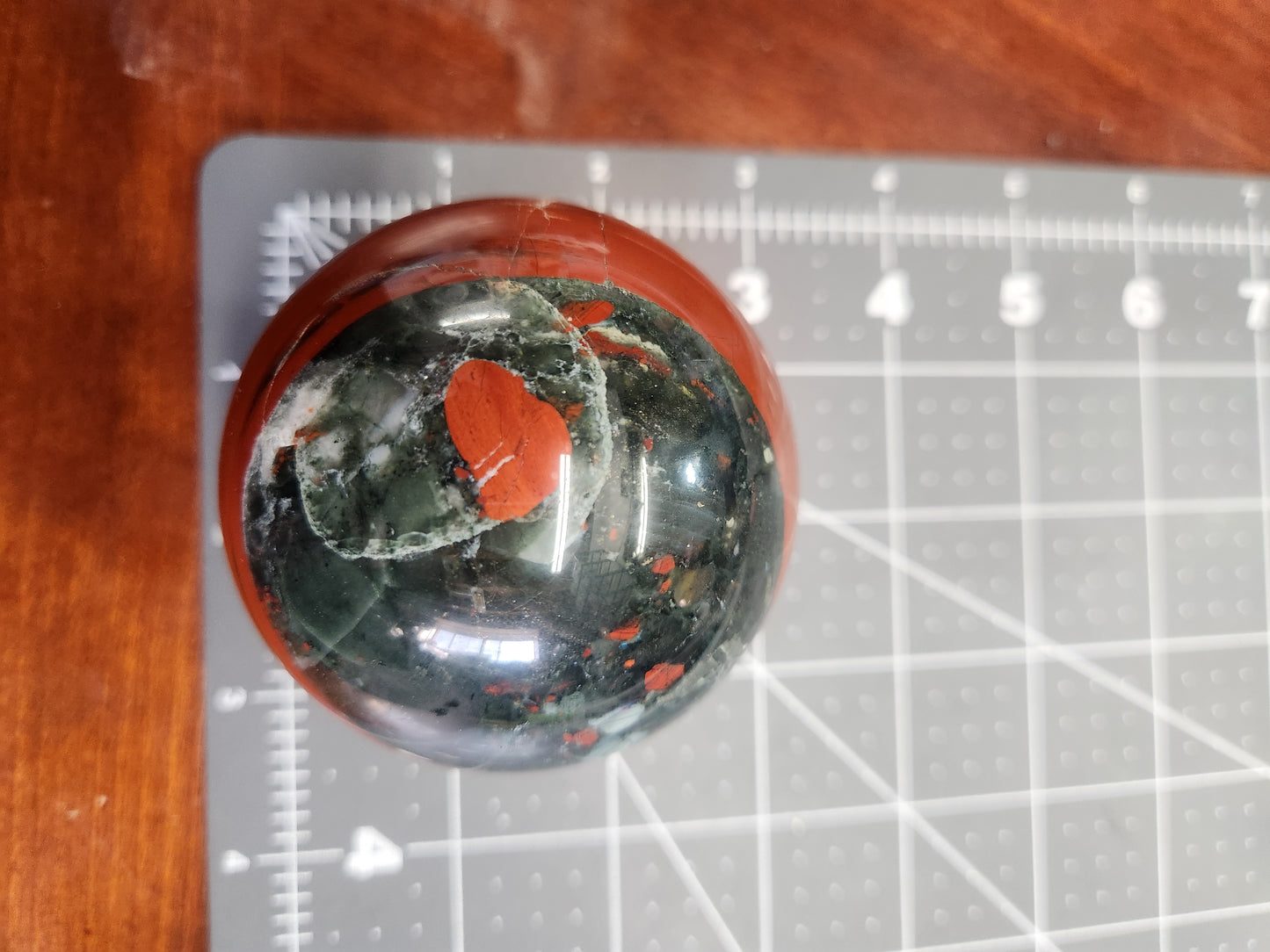 African Bloodstone Sphere