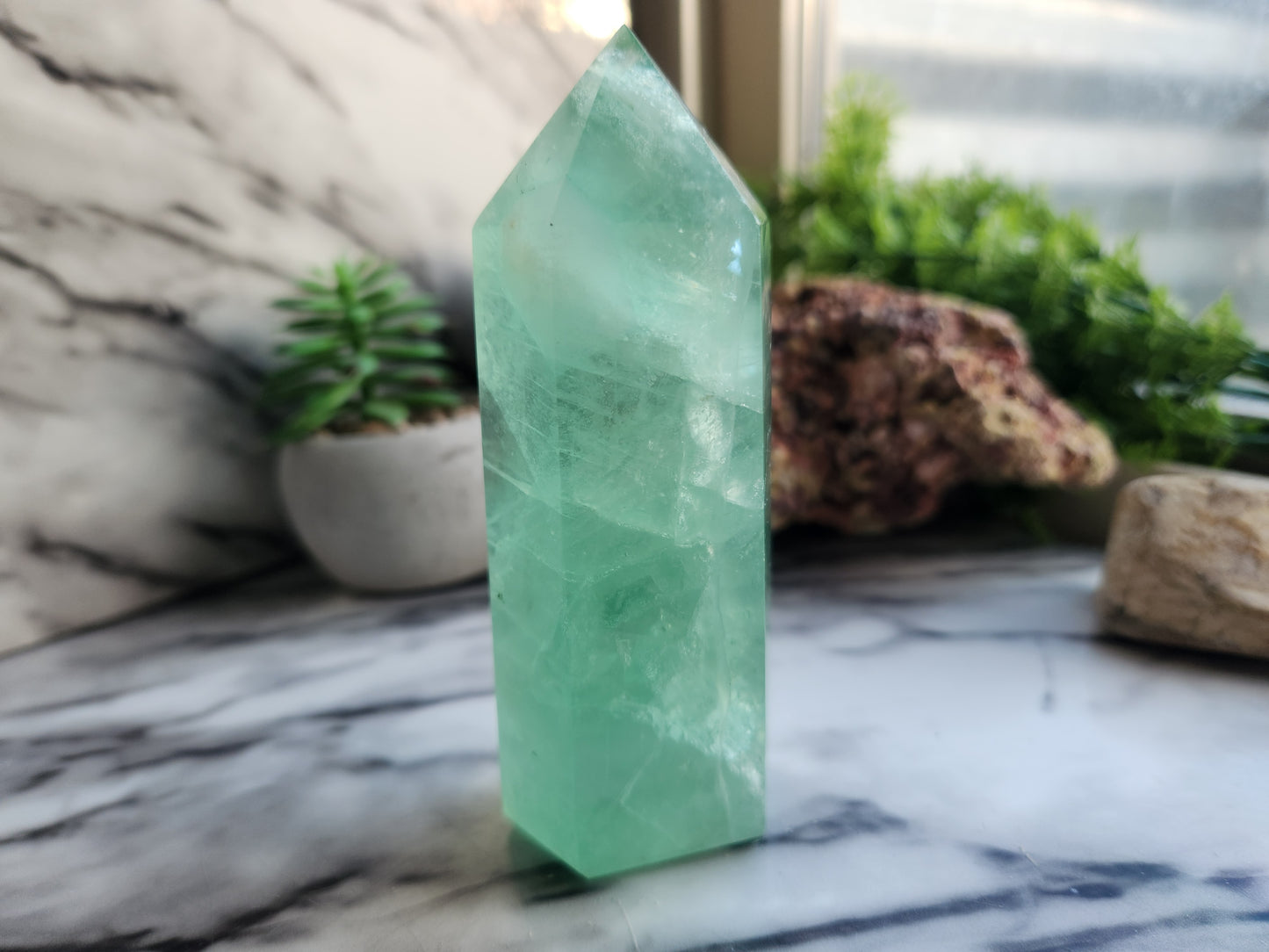 Green Fluorite Tower B