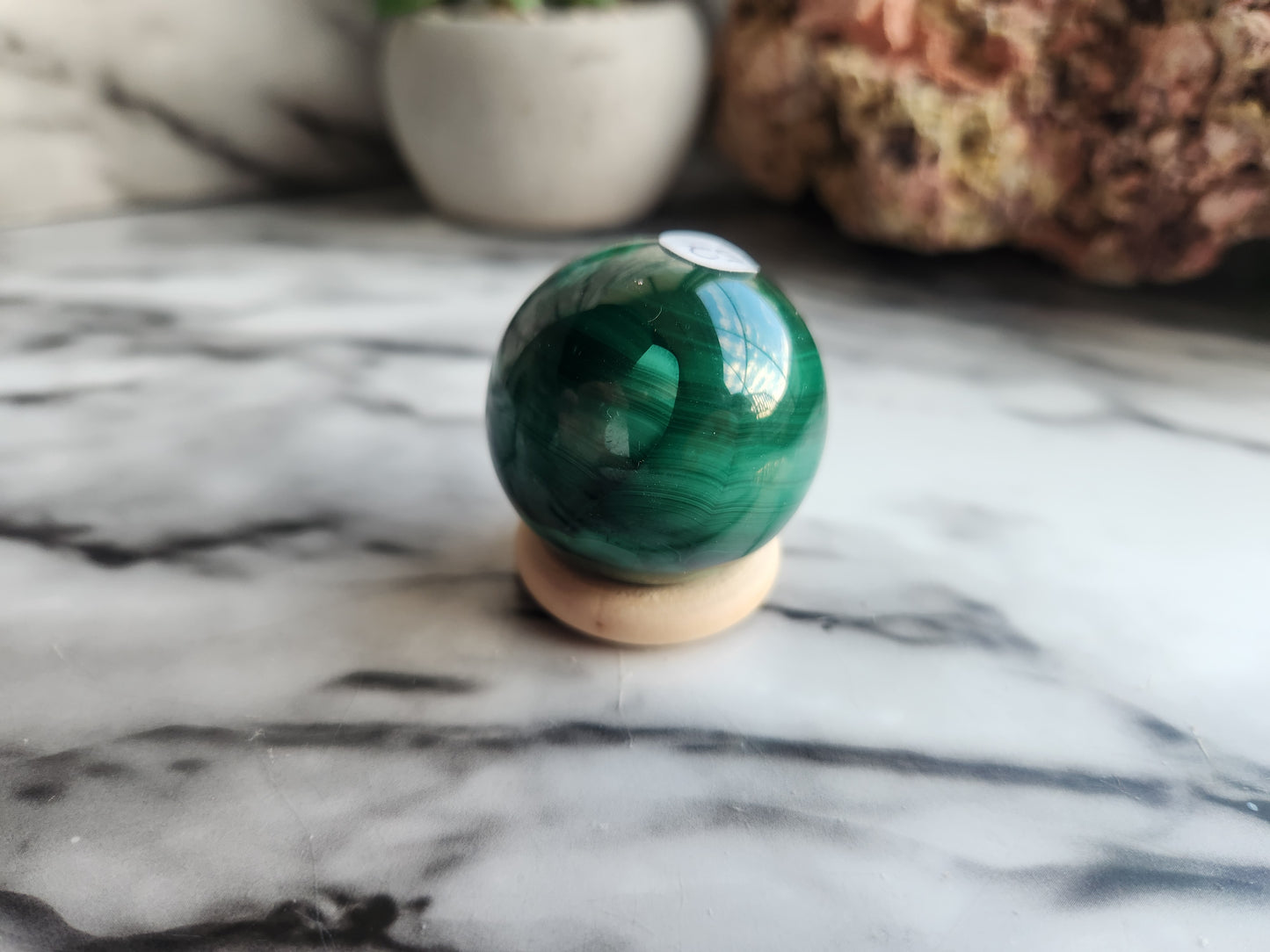 Malachite Sphere A