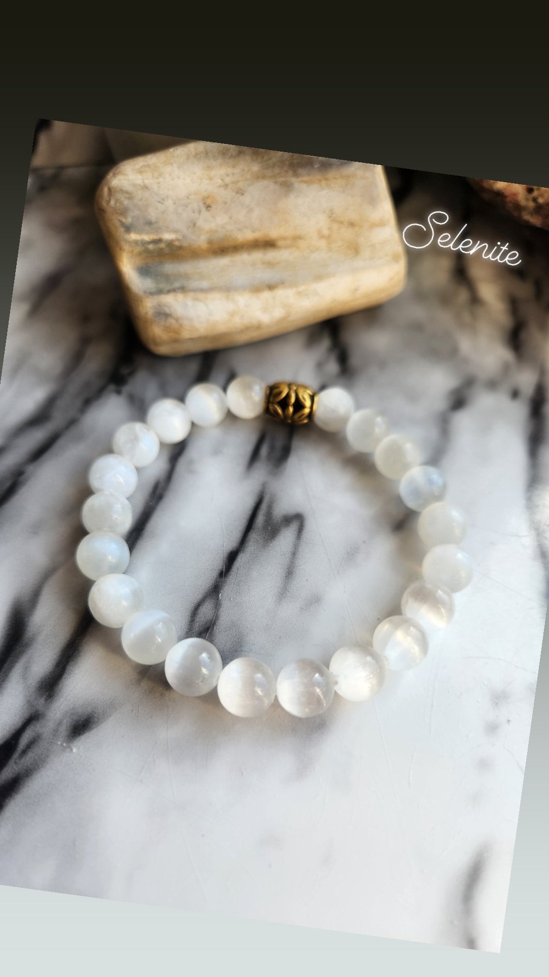 Selenite Bracelet