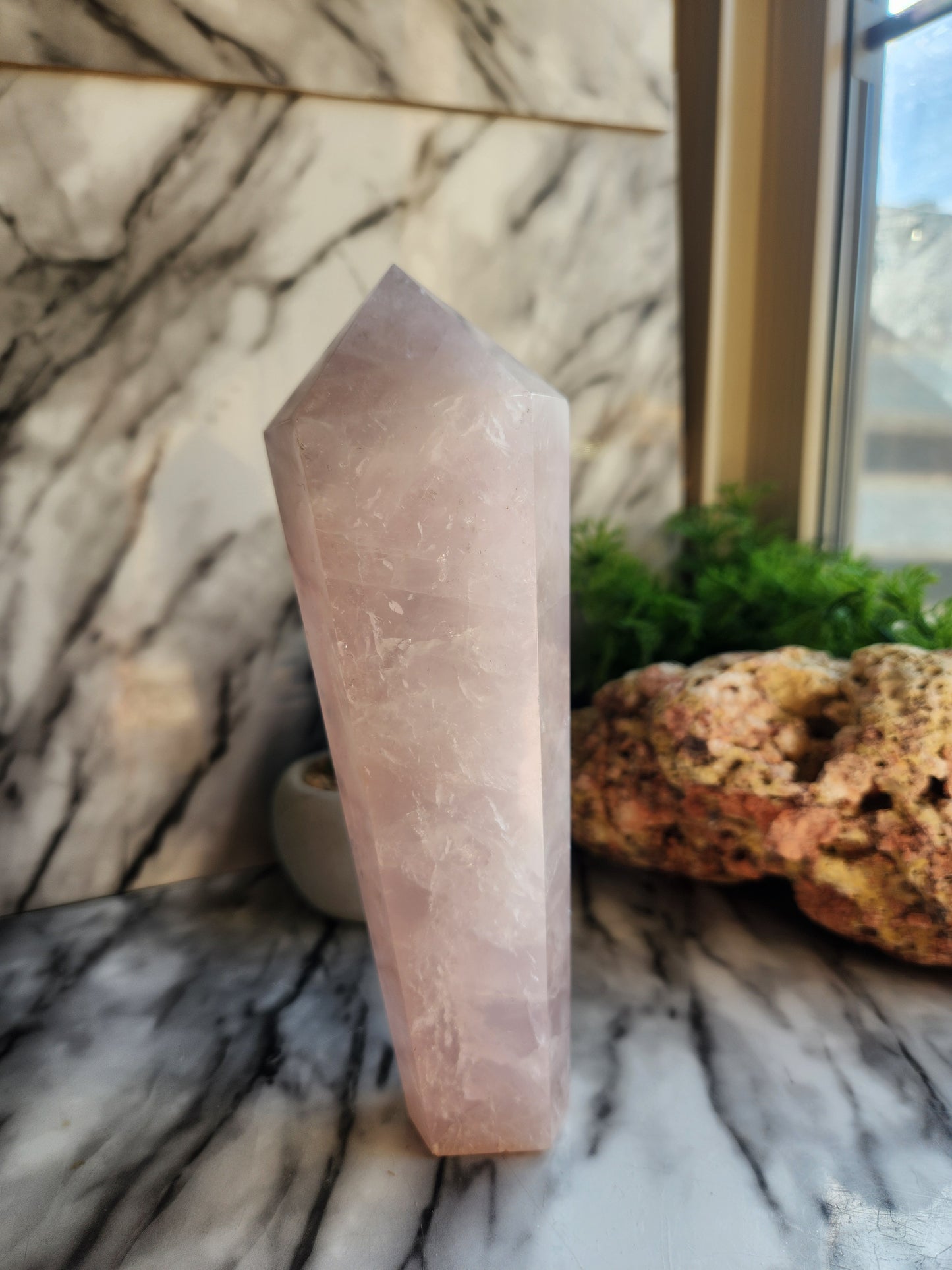 Rose Quartz Wand