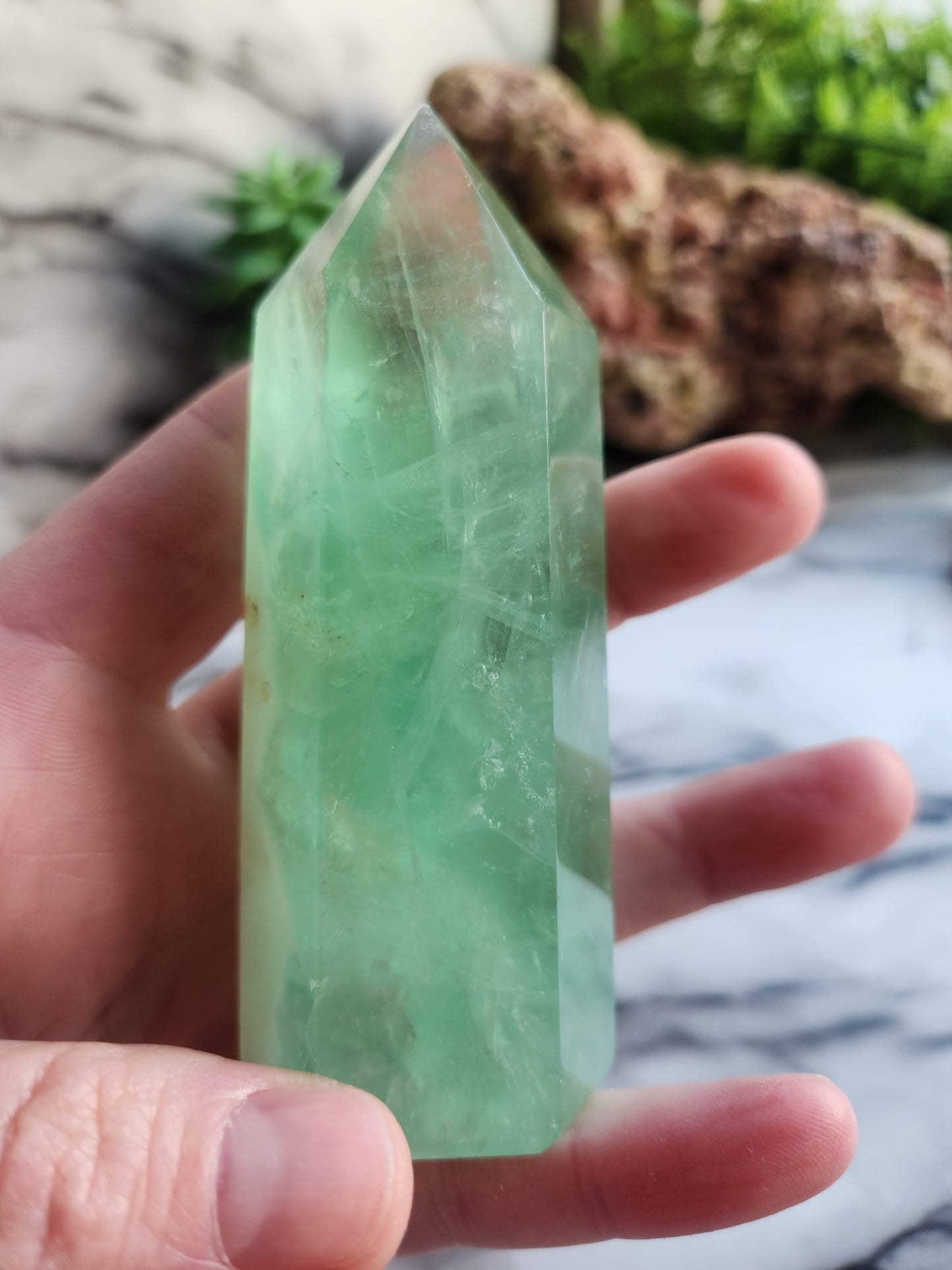 Green Fluorite Tower C