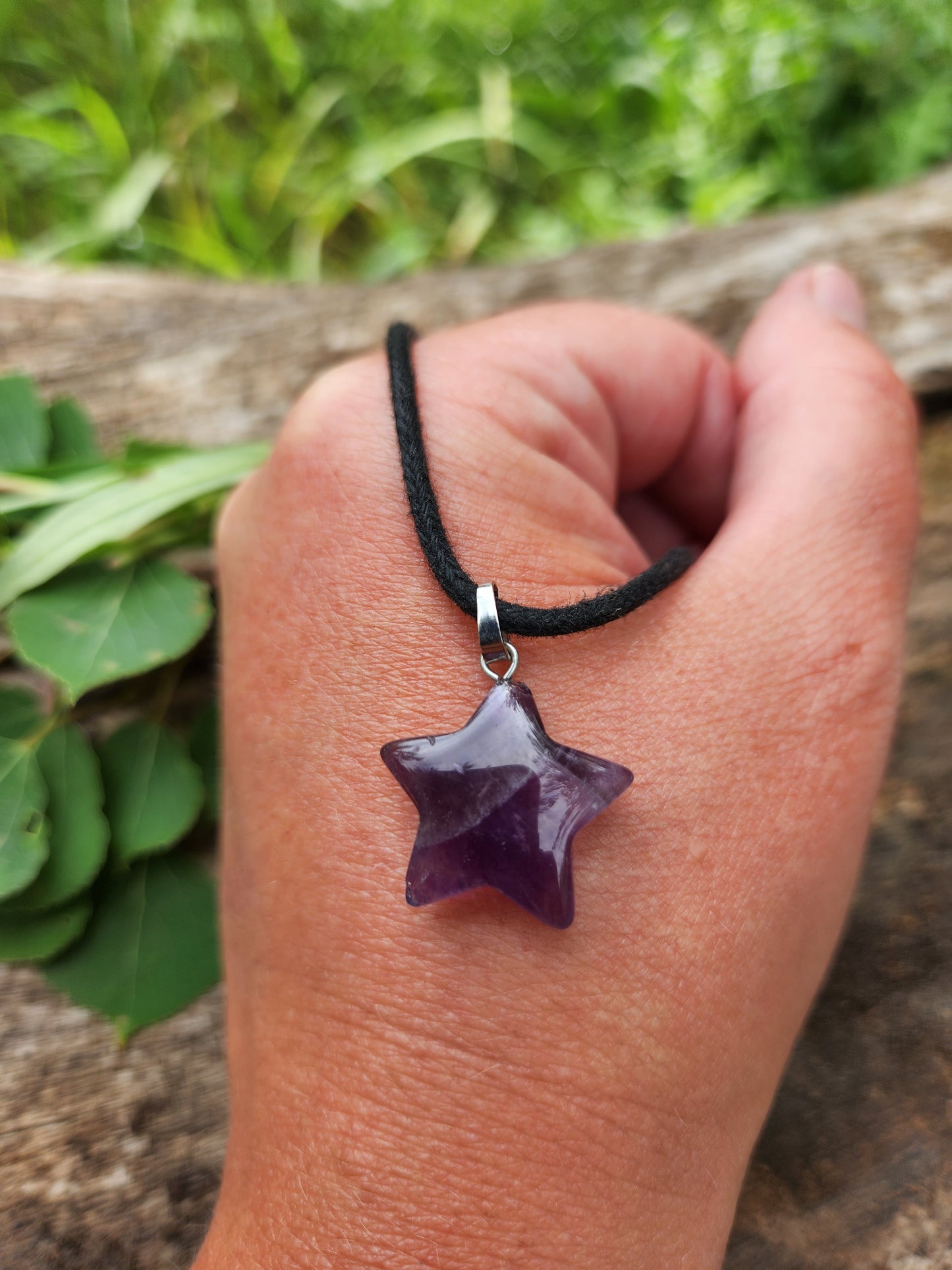 Amethyst Star Necklace