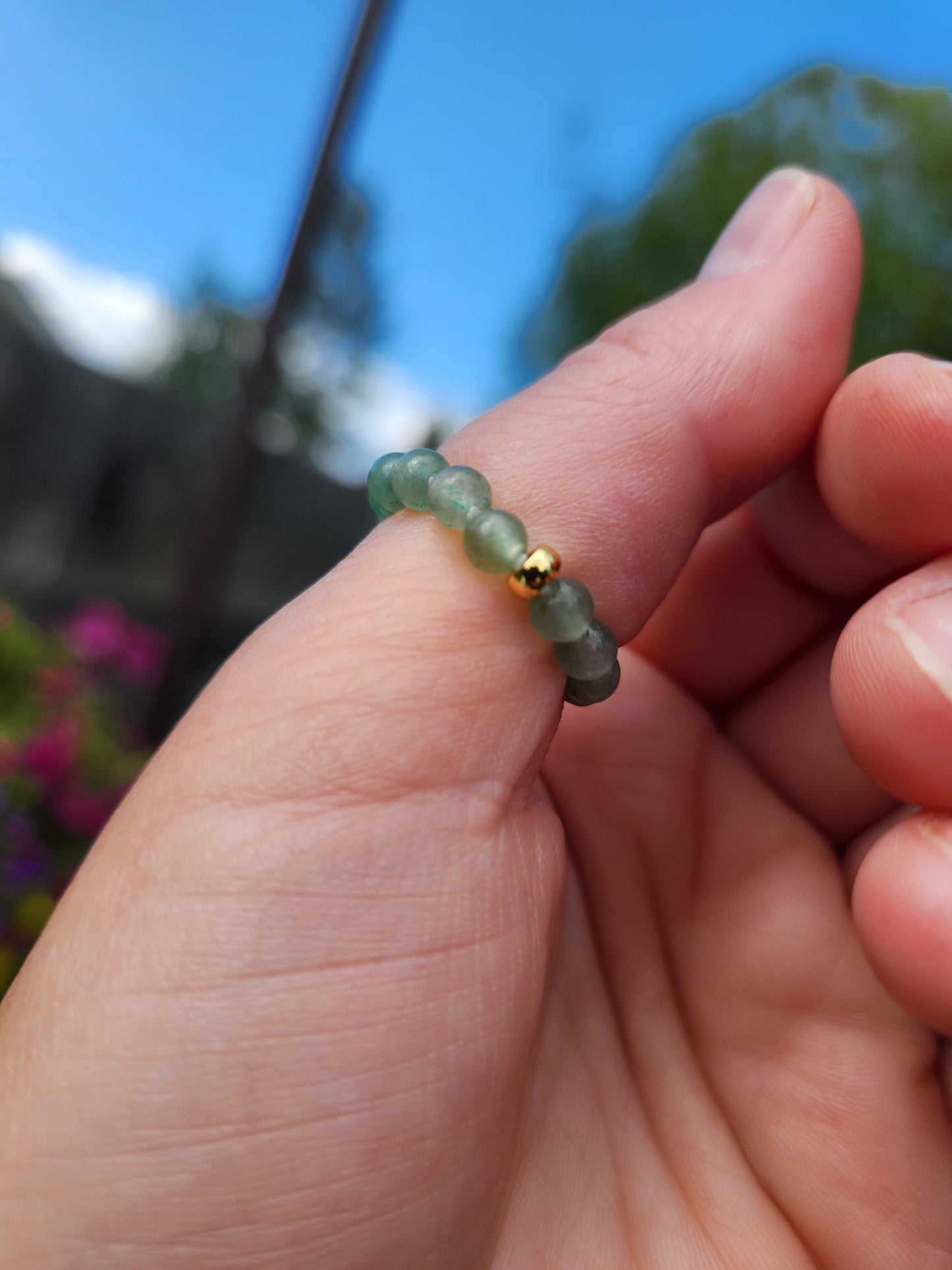 Green Aventurine Ring