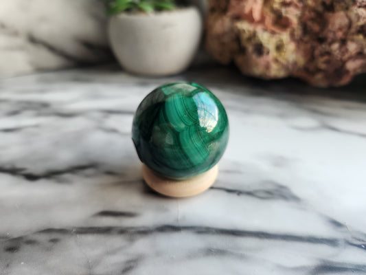 Malachite Sphere A