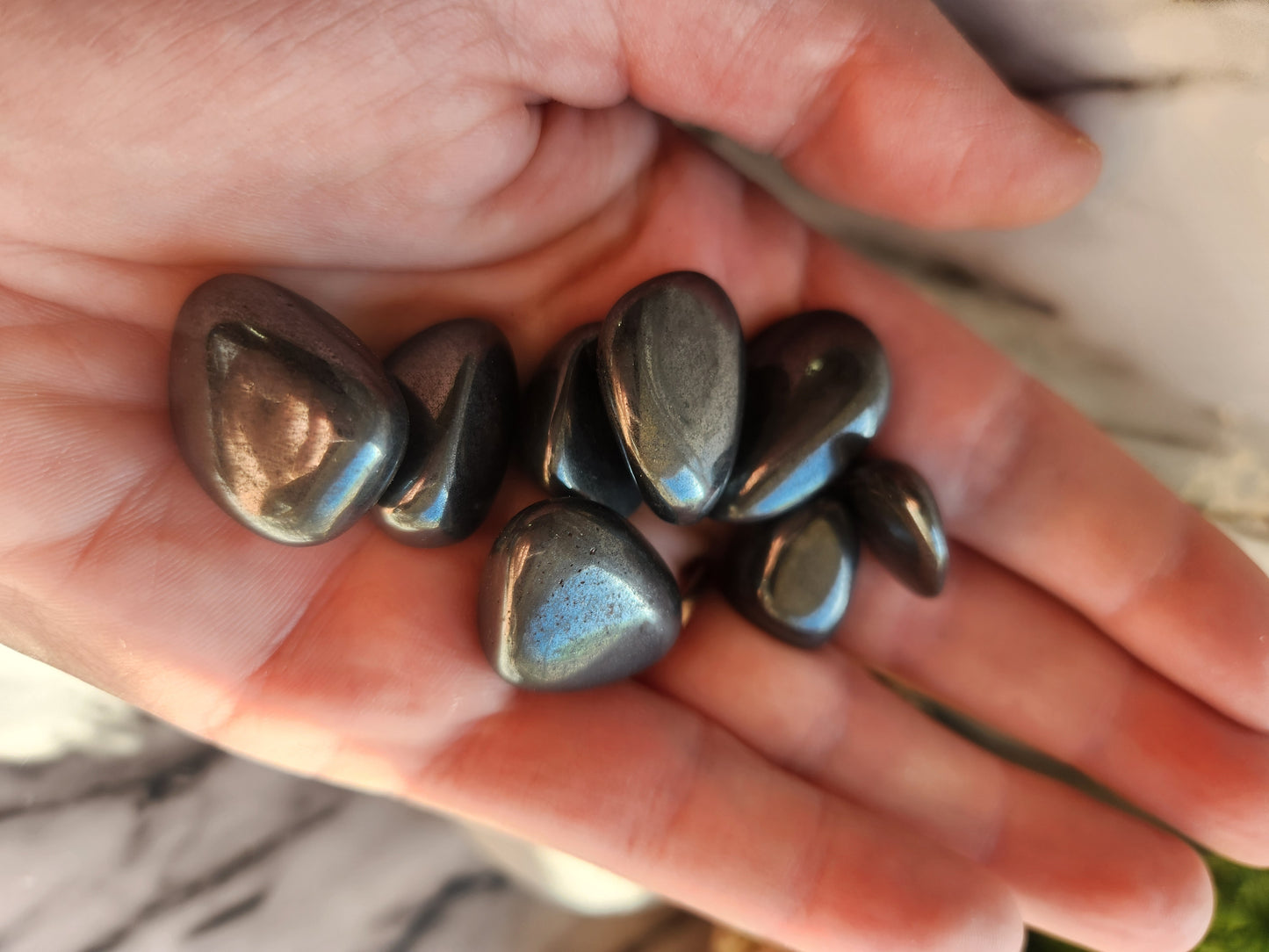 Hematite Tumbles