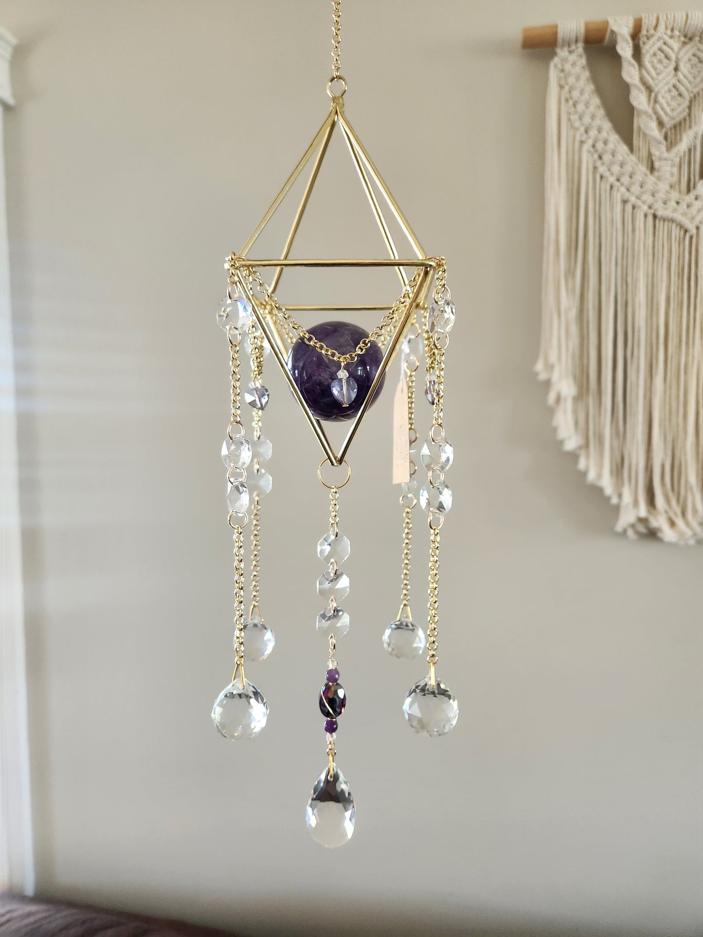 Amethyst Suncatcher