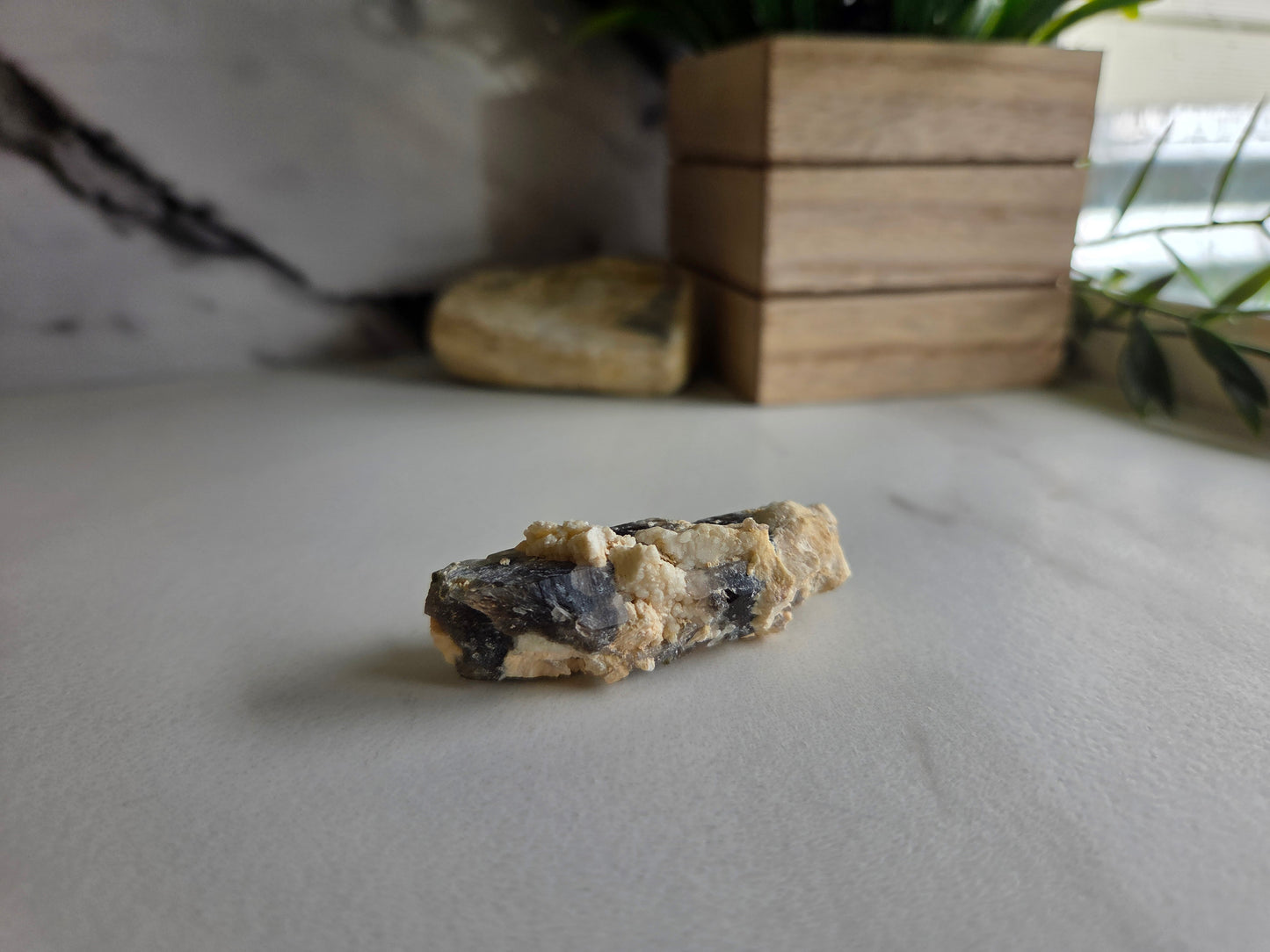 Smoky Quartz with Epidote Specimen