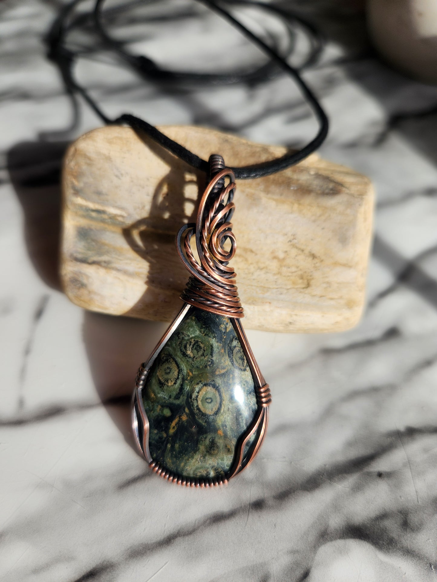 Kambaba Jasper Necklace