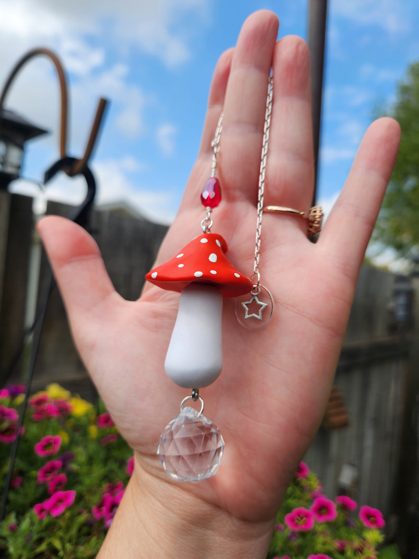 Red Mushroom SunCatcher