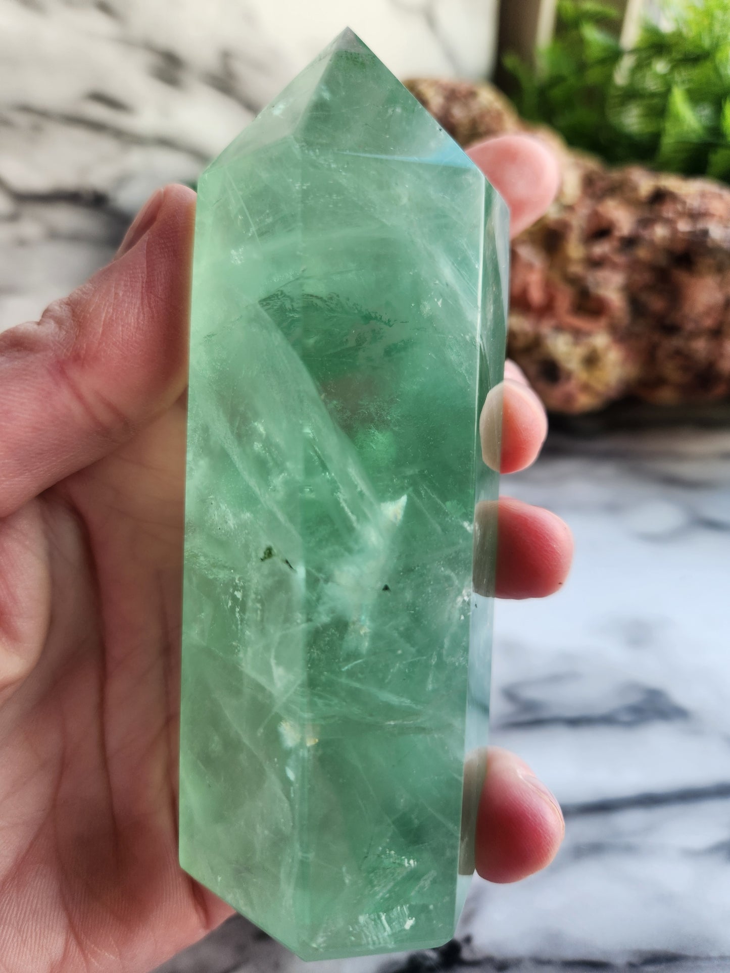 Green Fluorite Tower B