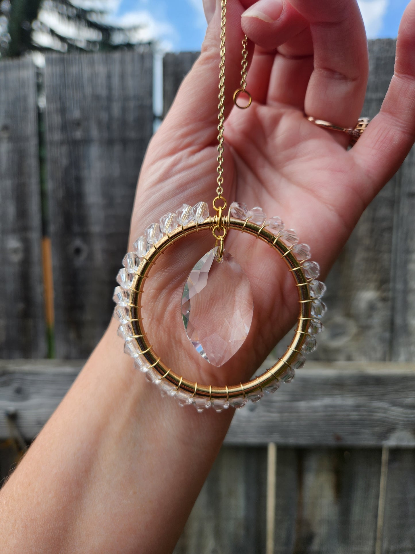 Crystal Sun Catcher