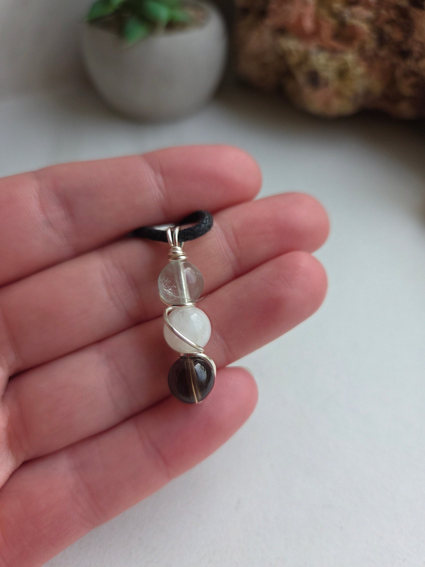 Calm & Relaxation 3 Beaded Necklace 🧘‍♀️