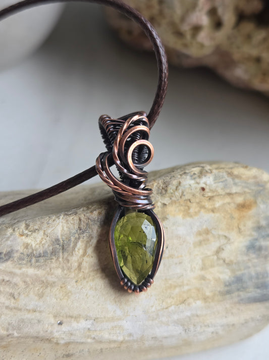 Peridot Necklace 💚