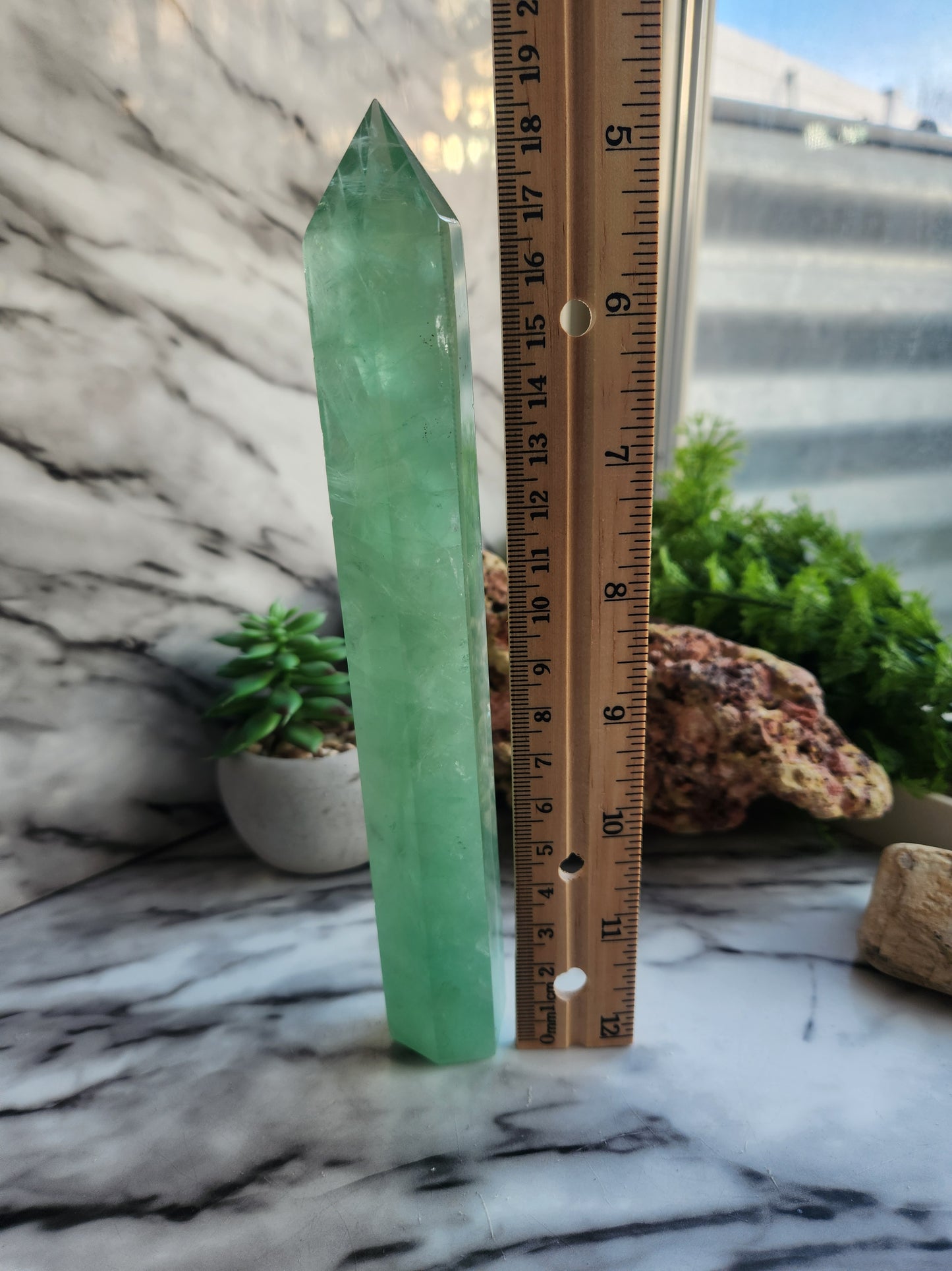 Green Fluorite Tower A