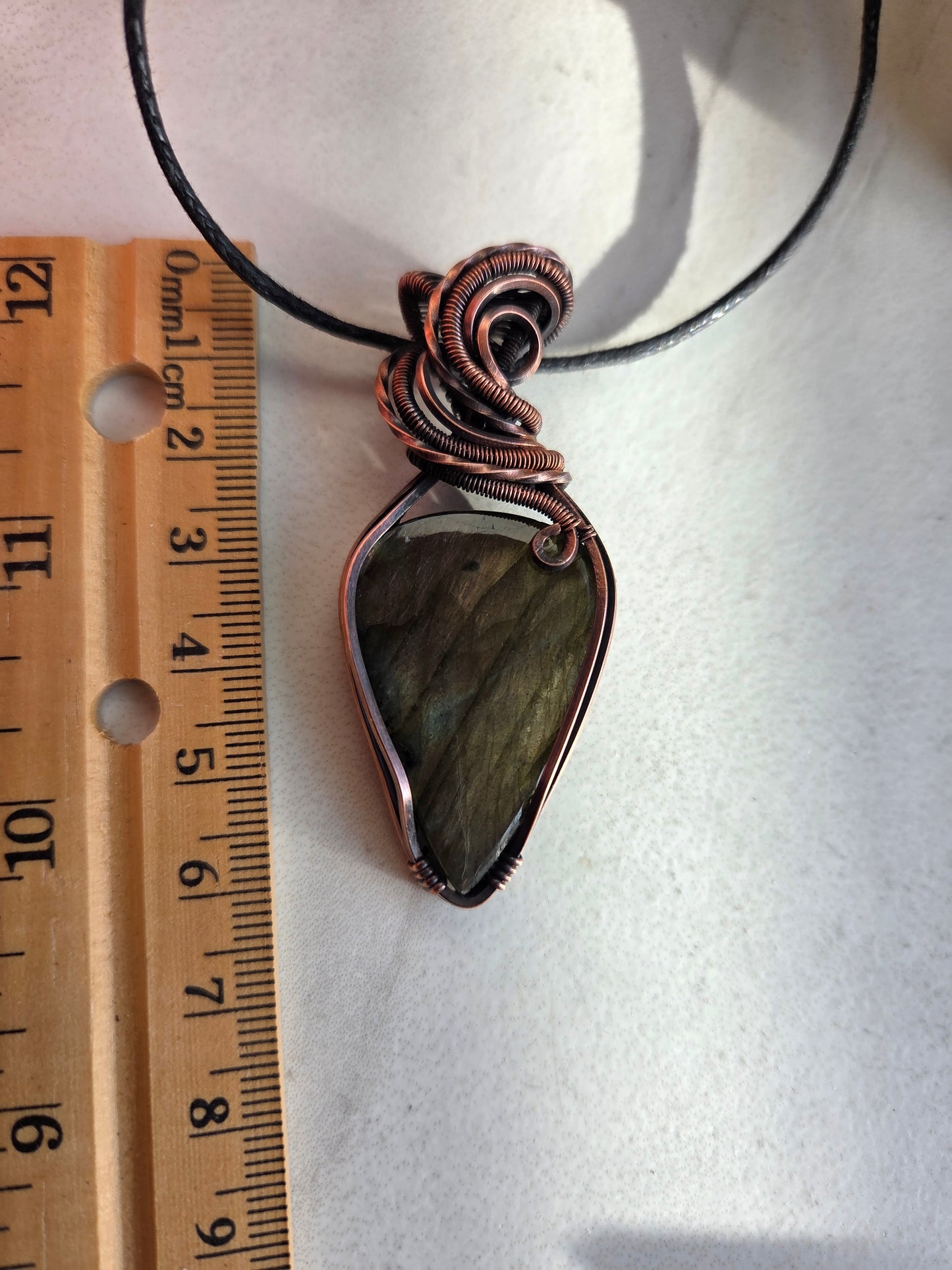 Purple Labradorite Necklace 💜