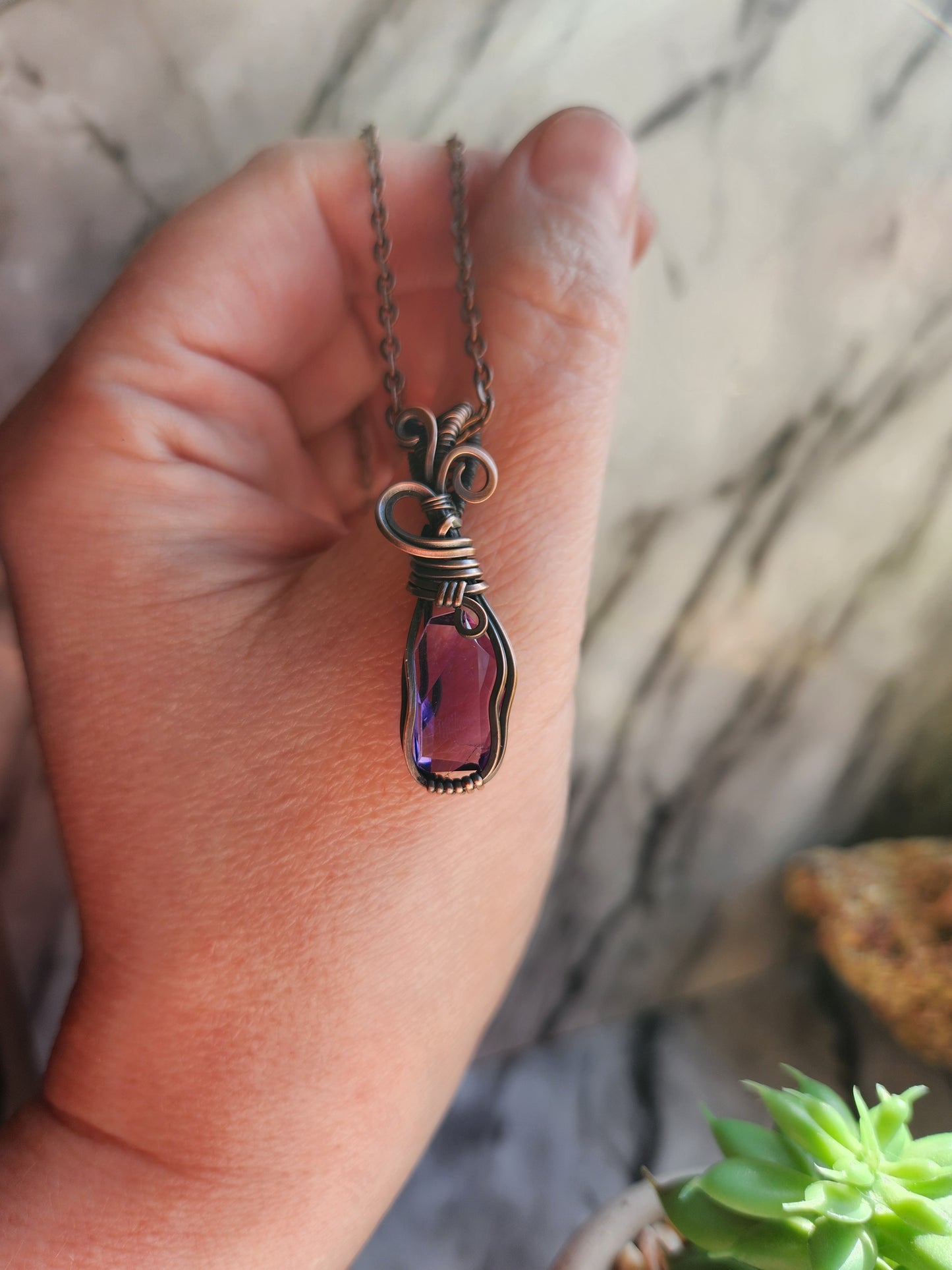 Amethyst Necklace