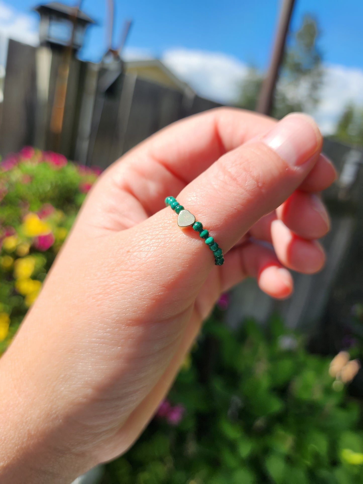 Malachite Ring