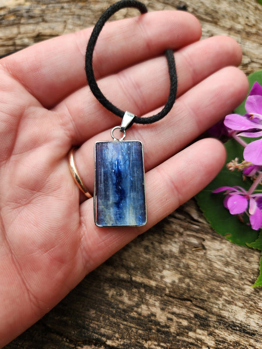 Blue Kyanite Necklace