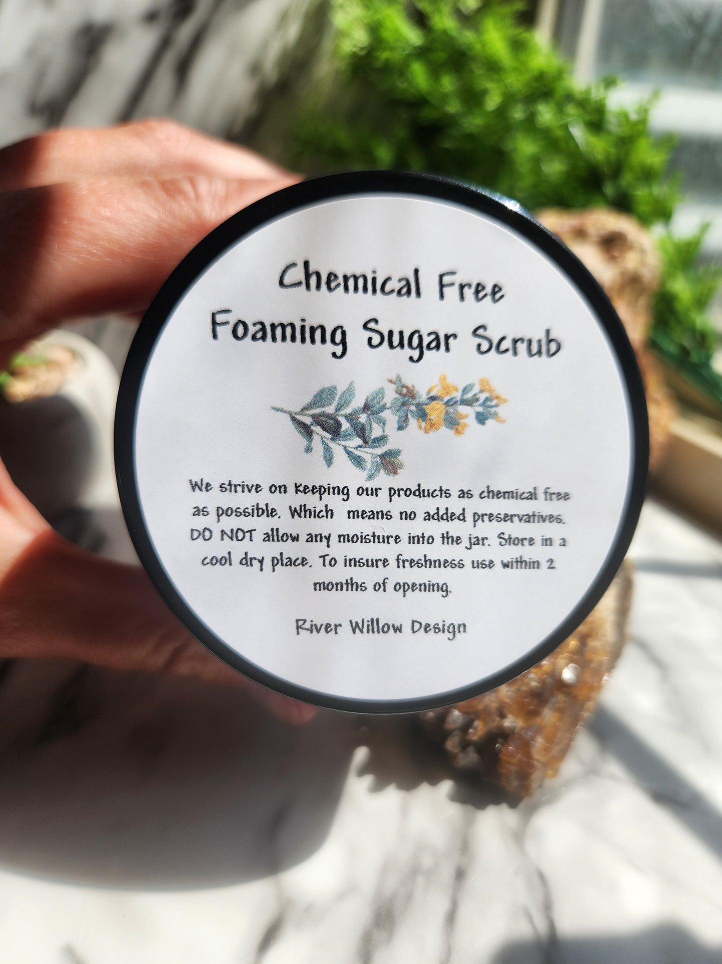 Foaming Sugar Scrub Coconut and Vanilla