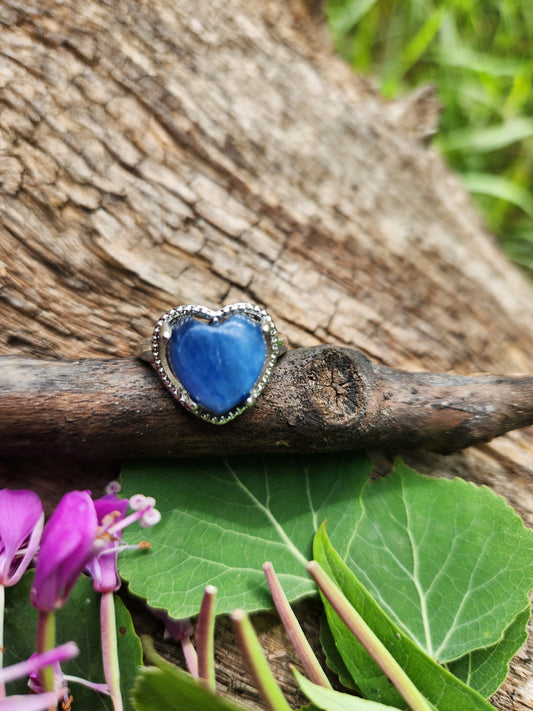 Blue Kyanite Ring