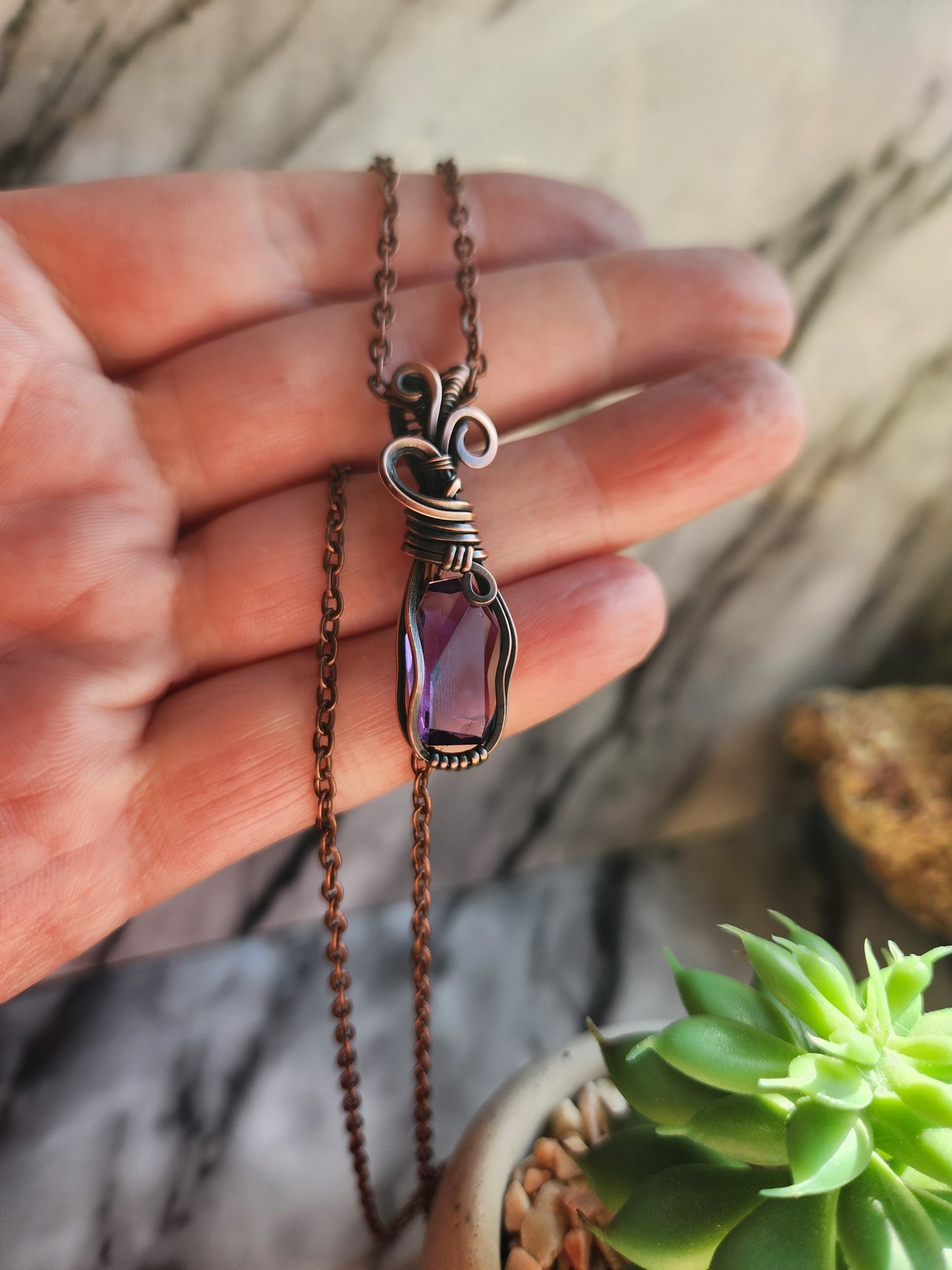 Amethyst Necklace