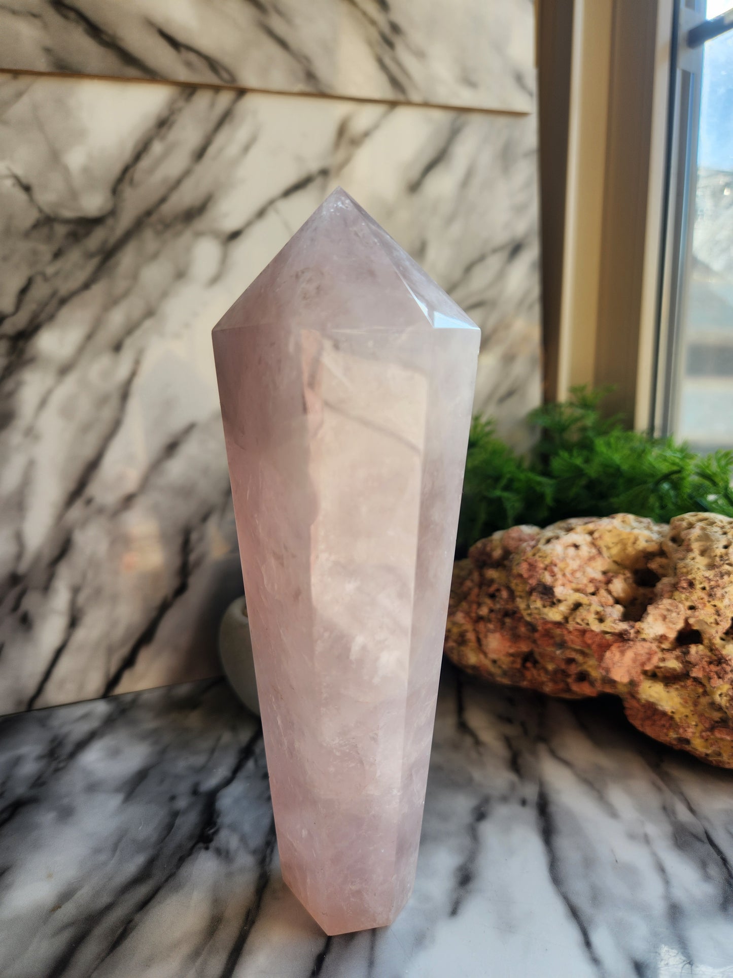 Rose Quartz Wand